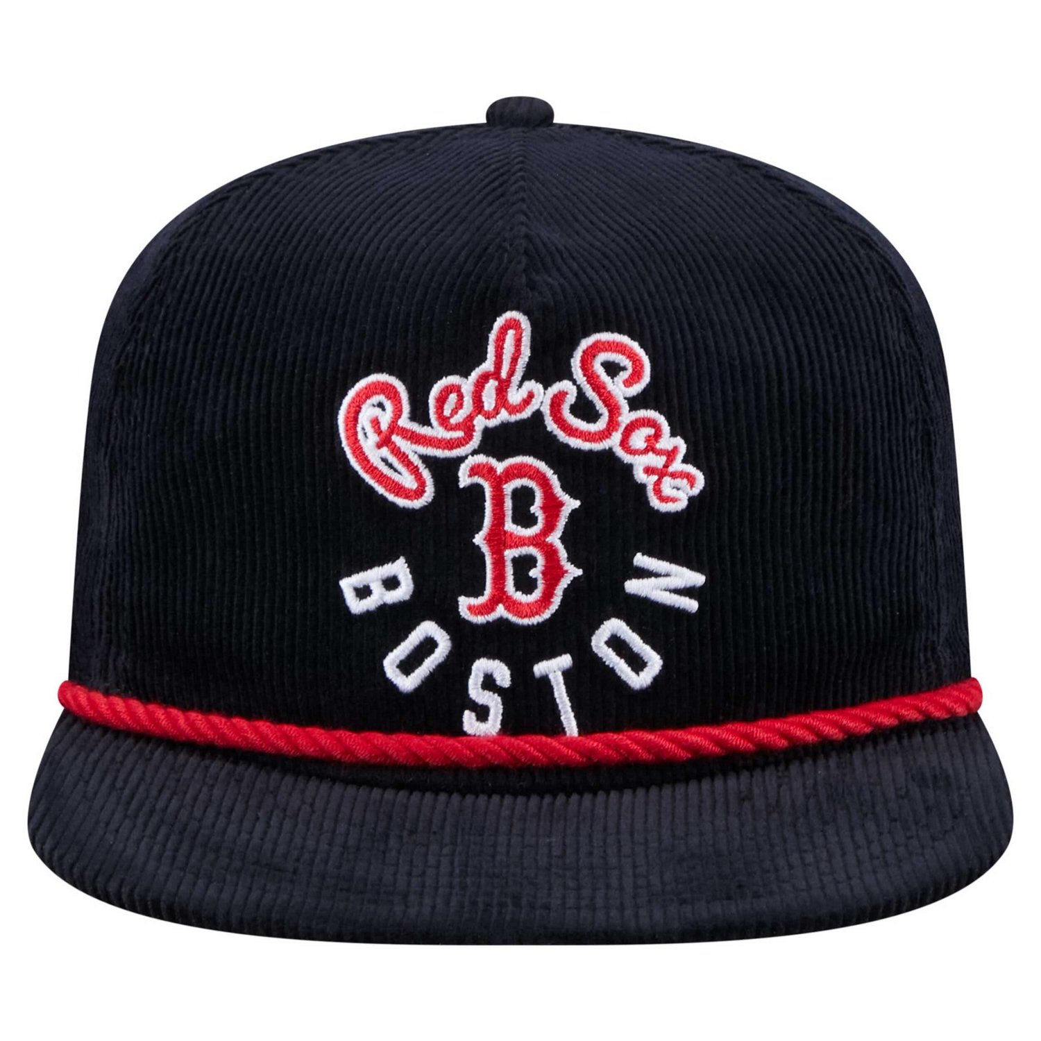 New Era Boston Red Sox Full Circle Corduroy Golfer Adjustable Hat - view number 2