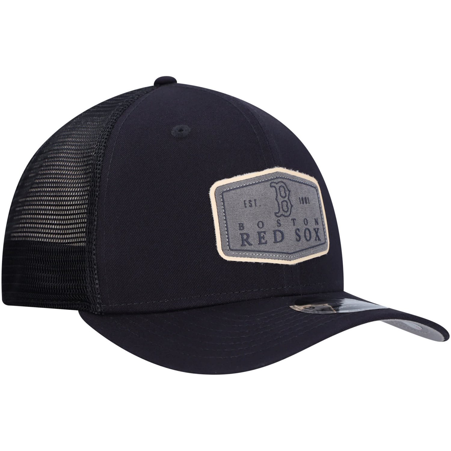 New Era Boston Red Sox Labeled 9SEVENTY Stretch-Snap Adjustable Hat