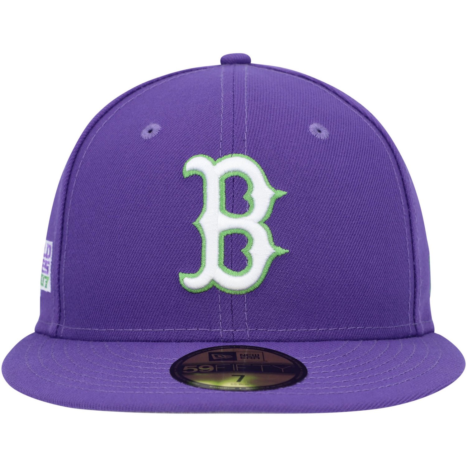 New Era Boston Red Sox Lime Side Patch 59FIFTY Fitted Hat