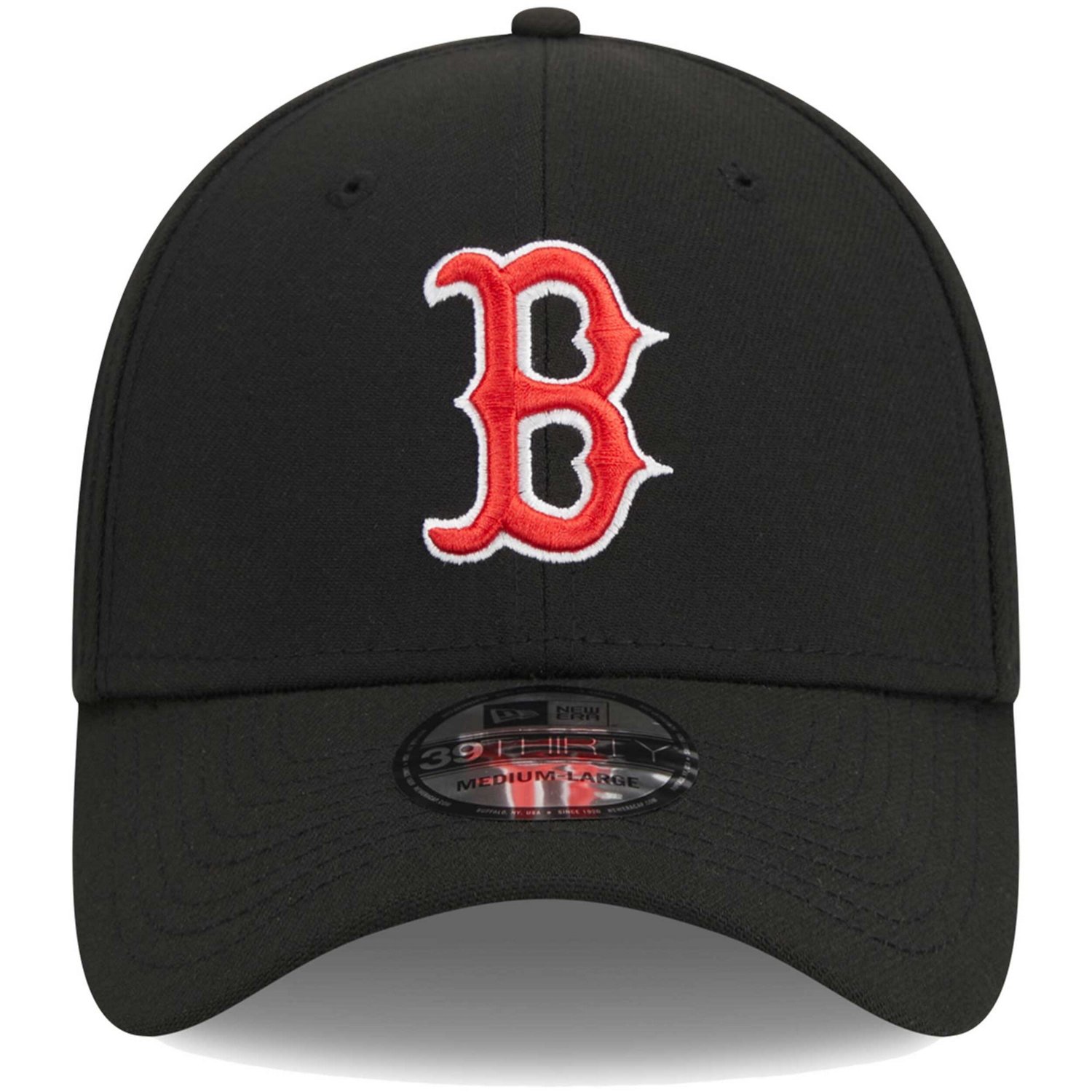 New Era Boston Red Sox Logo 39THIRTY Flex Hat - view number 2