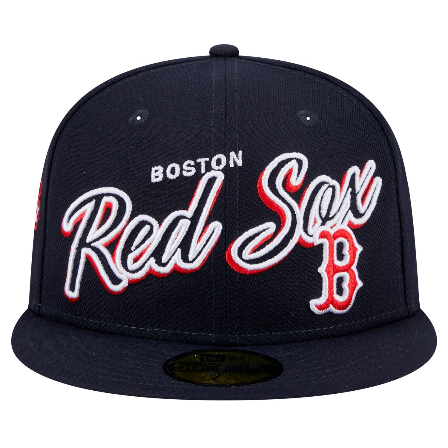 New Era Boston Red Sox Script Sided 59FIFTY Fitted Hat