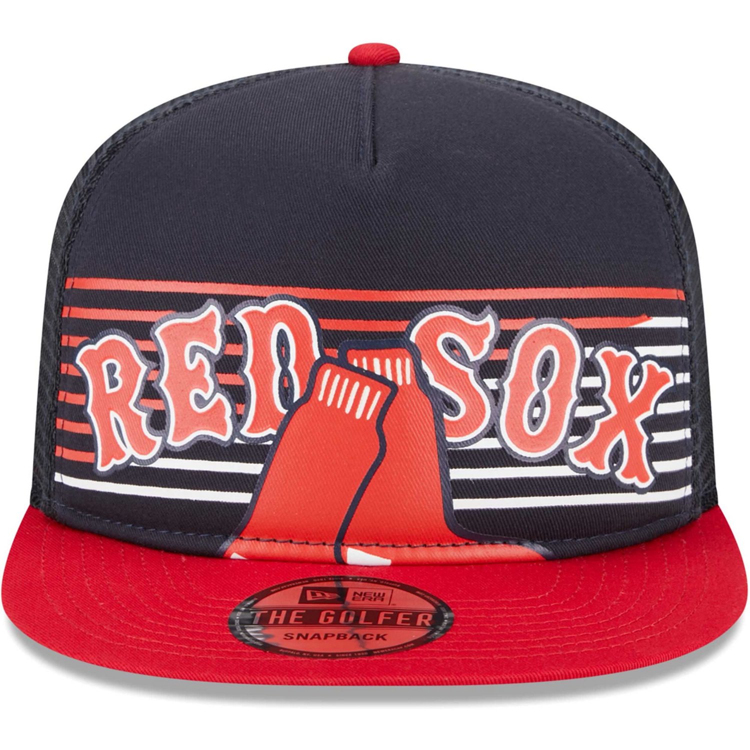 New Era Boston Red Sox Speed Golfer Trucker Snapback Hat