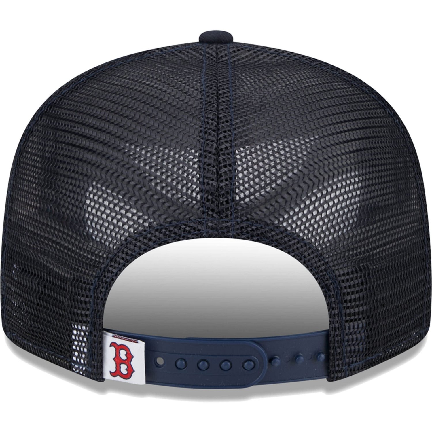 New Era Boston Red Sox Team Color Trucker 9FIFTY Snapback Hat - view number 4