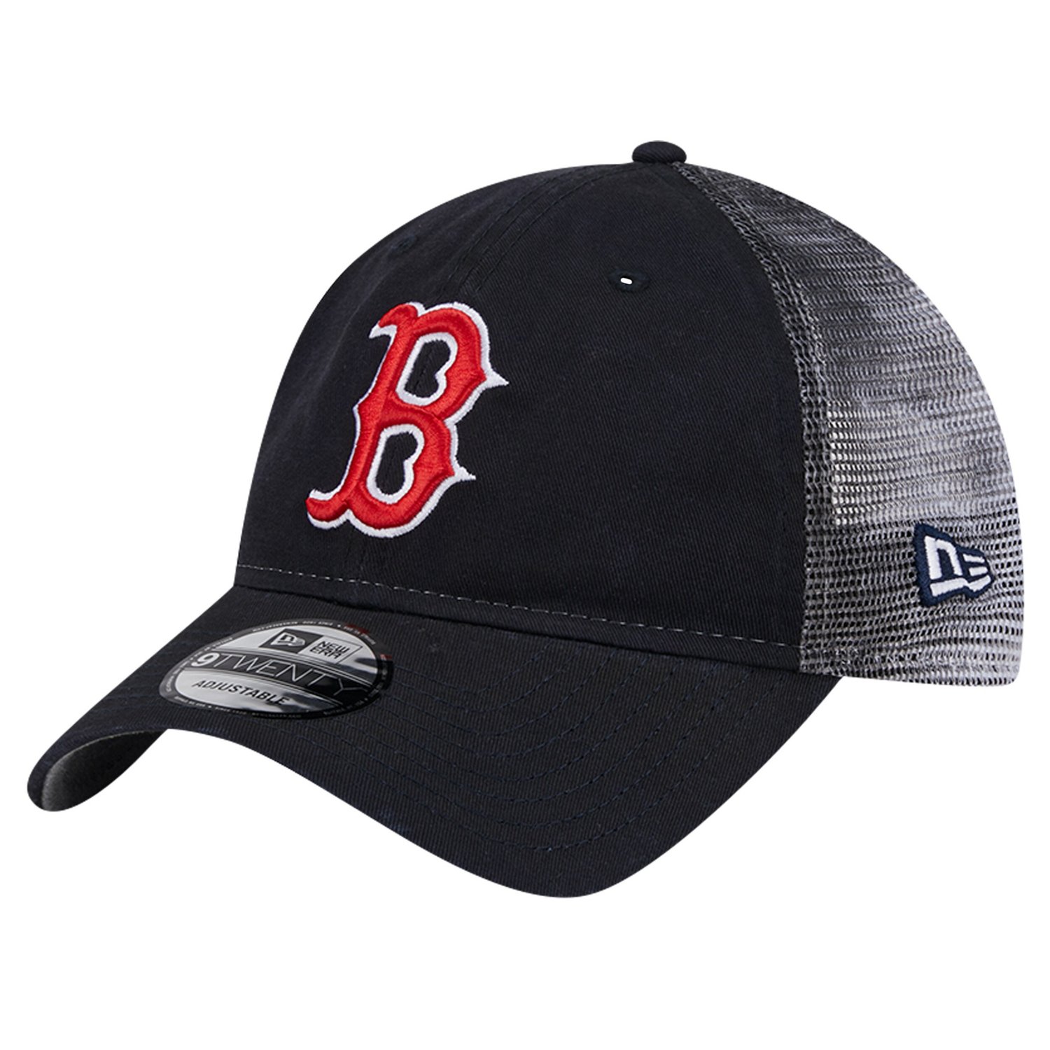 New Era Boston Red Sox Team Slick Trucker 9TWENTY Adjustable Hat