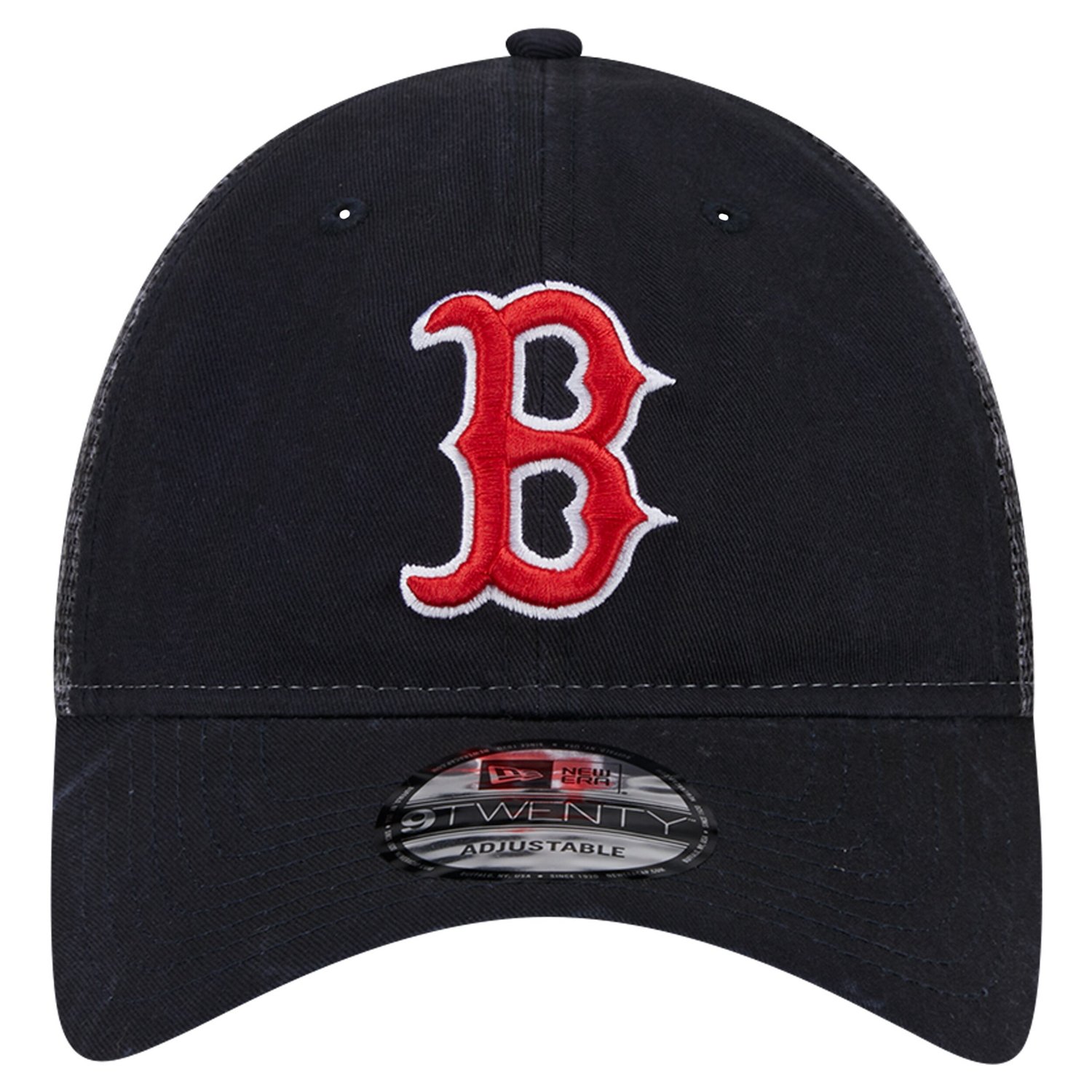 New Era Boston Red Sox Team Slick Trucker 9TWENTY Adjustable Hat