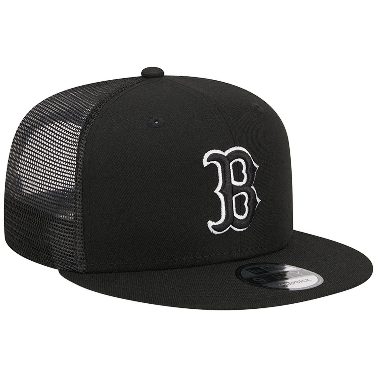 New Era Boston Red Sox Trucker 9FIFTY Snapback Hat - view number 3