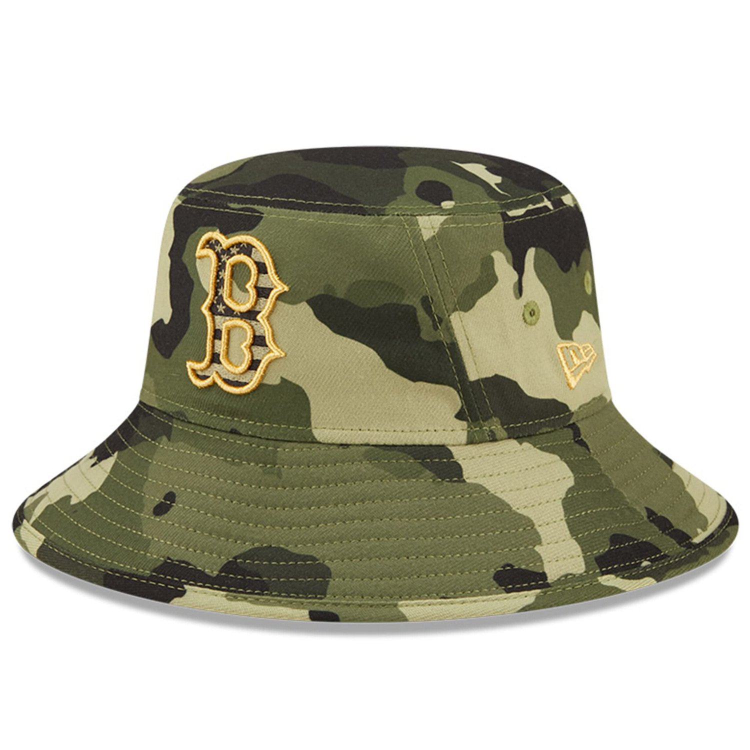 New Era Boston Sox 2022 Armed Forces Day Bucket Hat