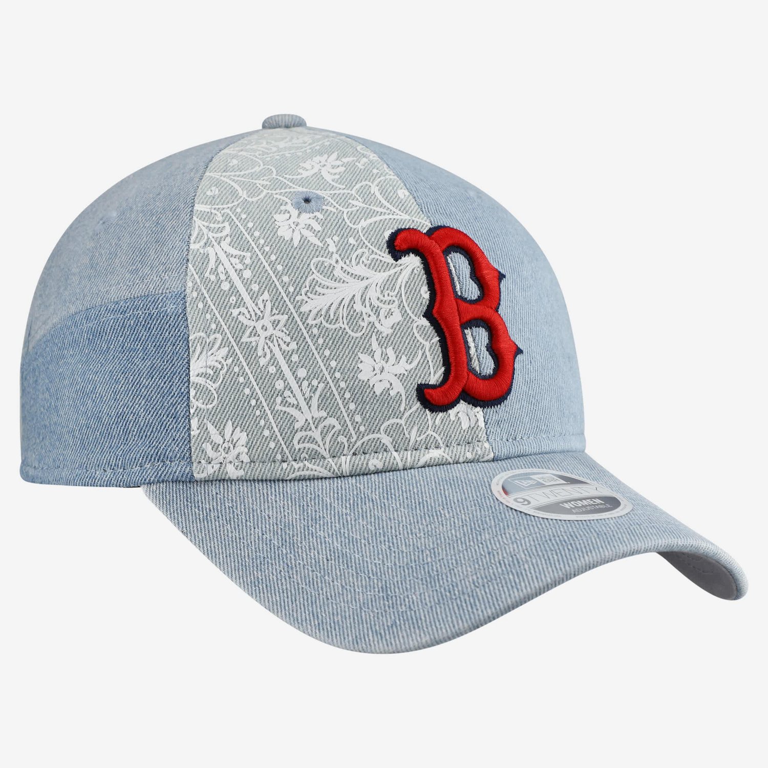 New Era Boston Sox Patchwork 9TWENTY Adjustable Hat - view number 3