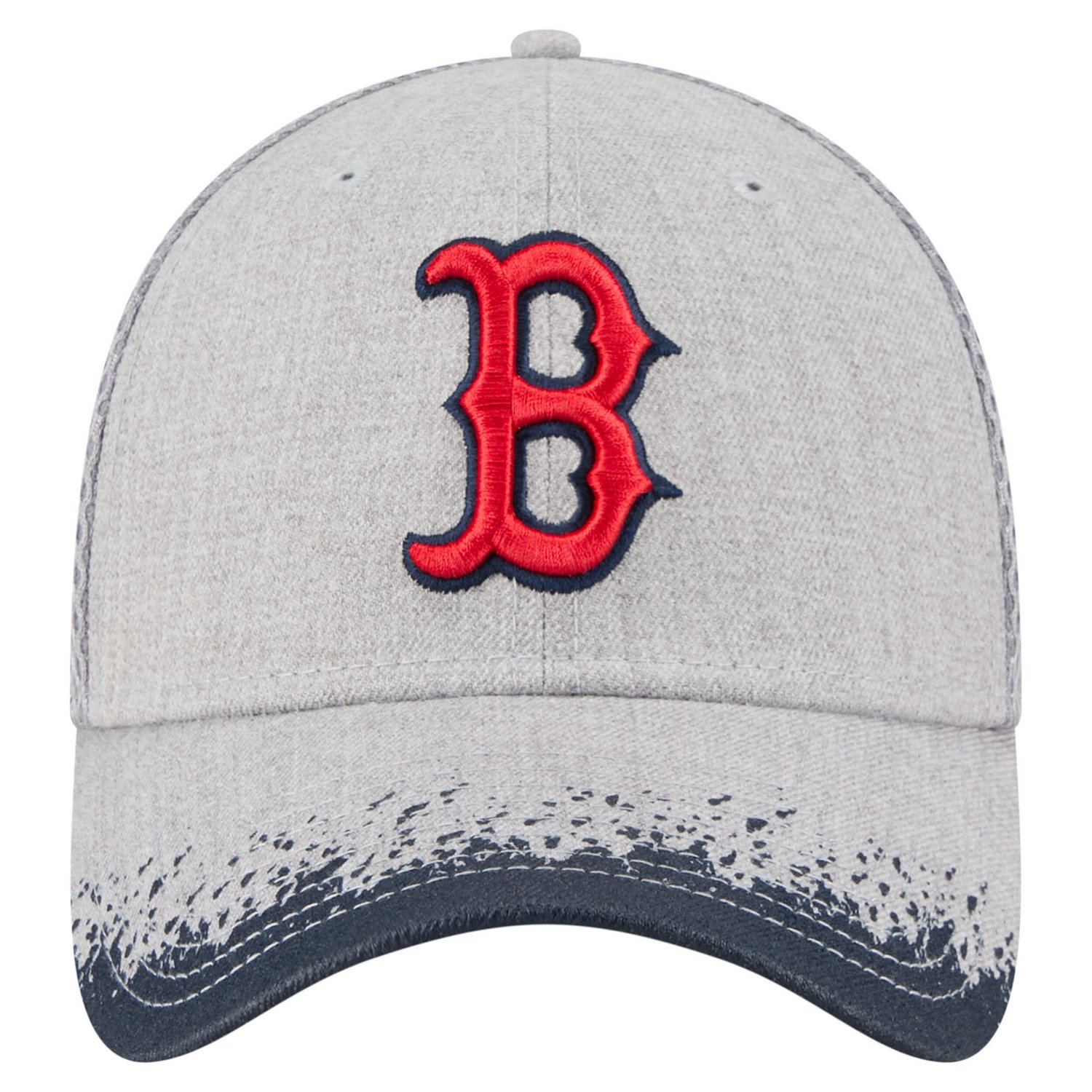 New Era Boston Sox Visor Paint Splatter 39THIRTY Flex Hat - view number 2