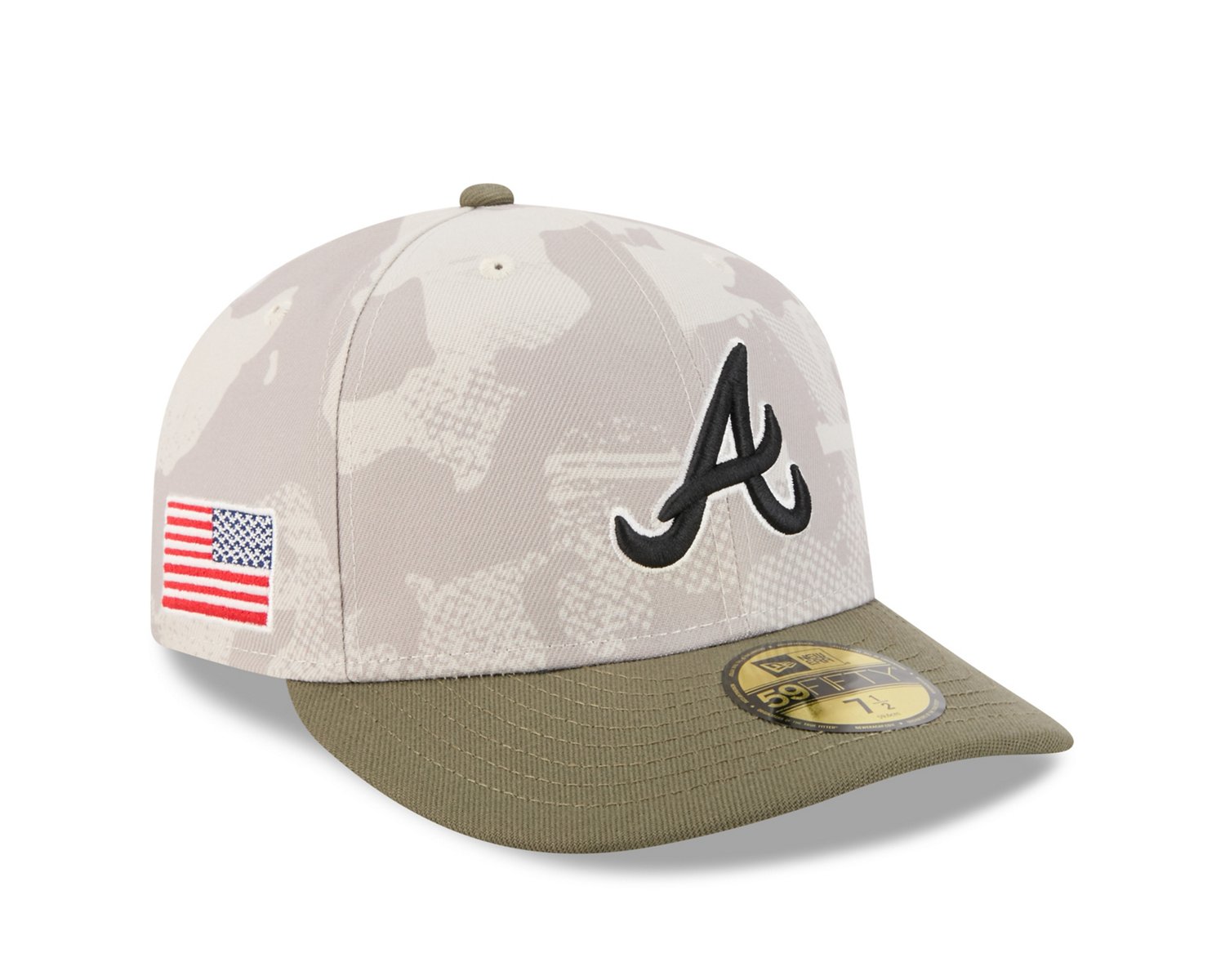 New Era Braves '25 Armed Forces 5950 Cap - view number 4