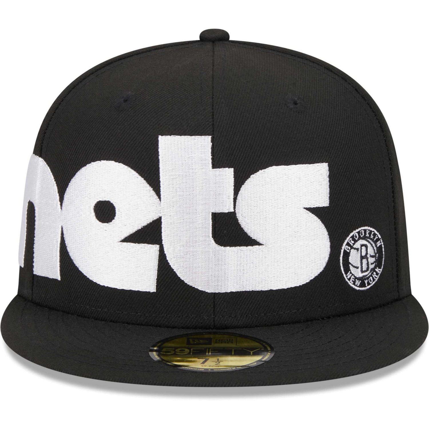 New Era Brooklyn Nets Checkerboard UV 59FIFTY Fitted Hat                                                                         - view number 2