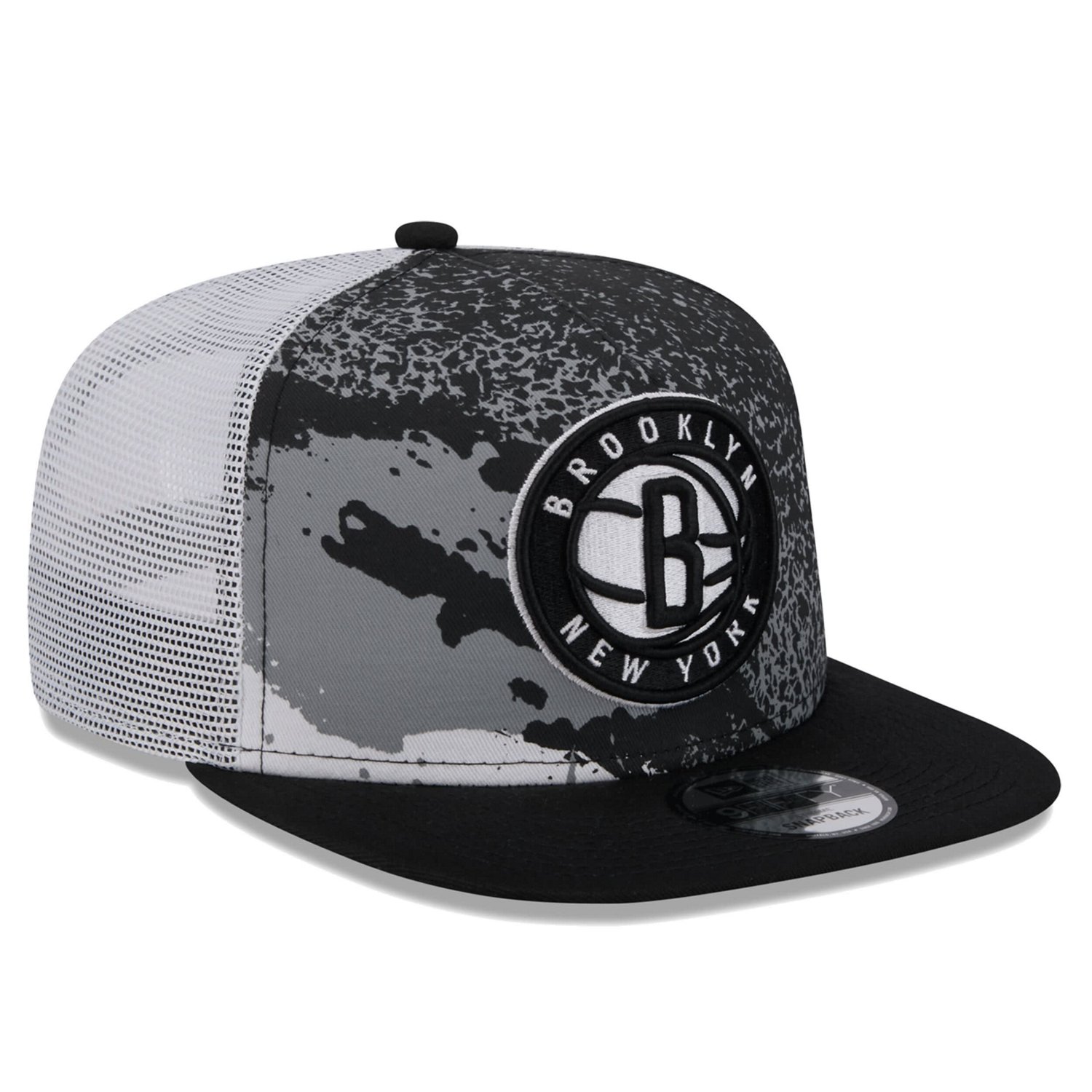 New Era Brooklyn Nets Court Sport Speckle 9FIFTY Snapback Hat                                                                    - view number 3
