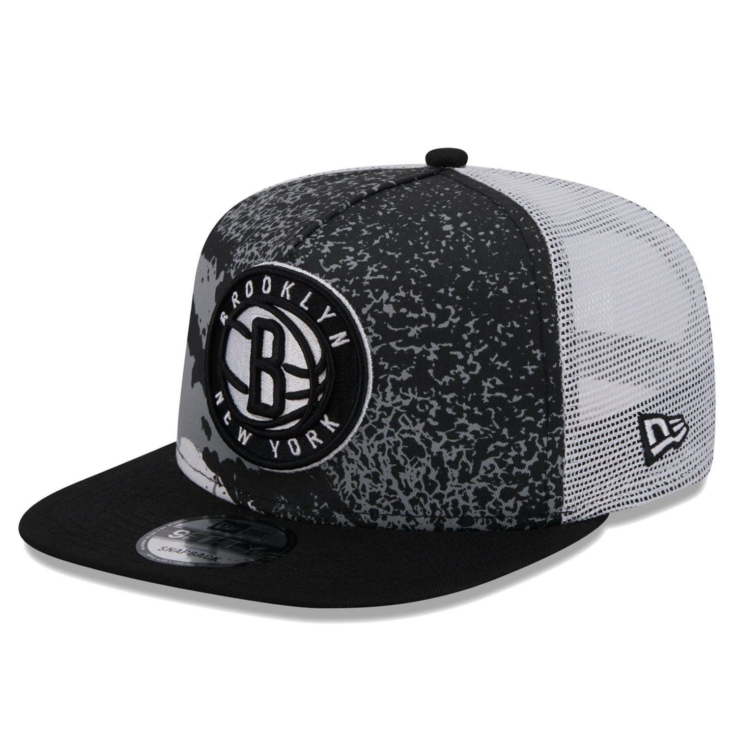 New Era Brooklyn Nets Court Sport Speckle 9FIFTY Snapback Hat