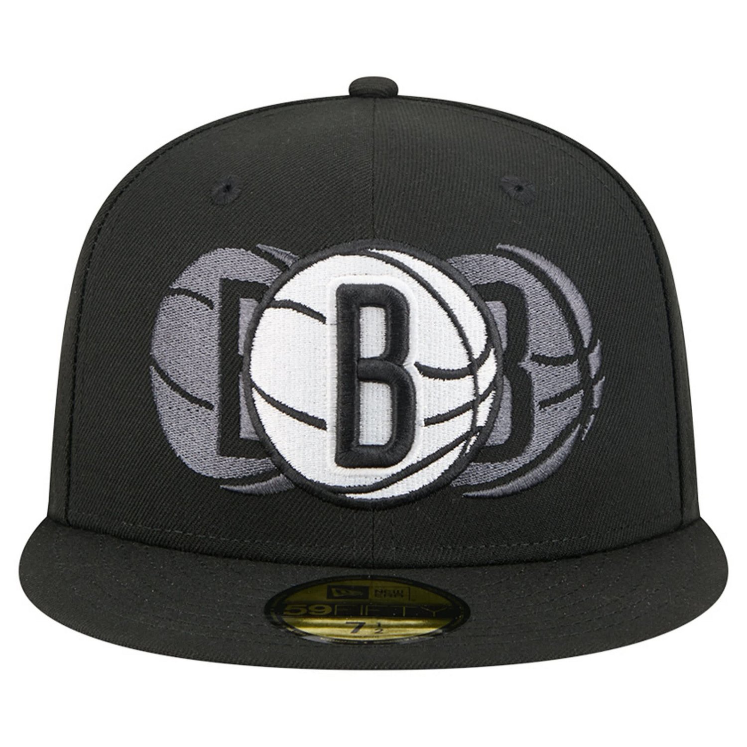 New Era Brooklyn Nets Tri-Hit 59Fifty Fitted Hat - view number 2