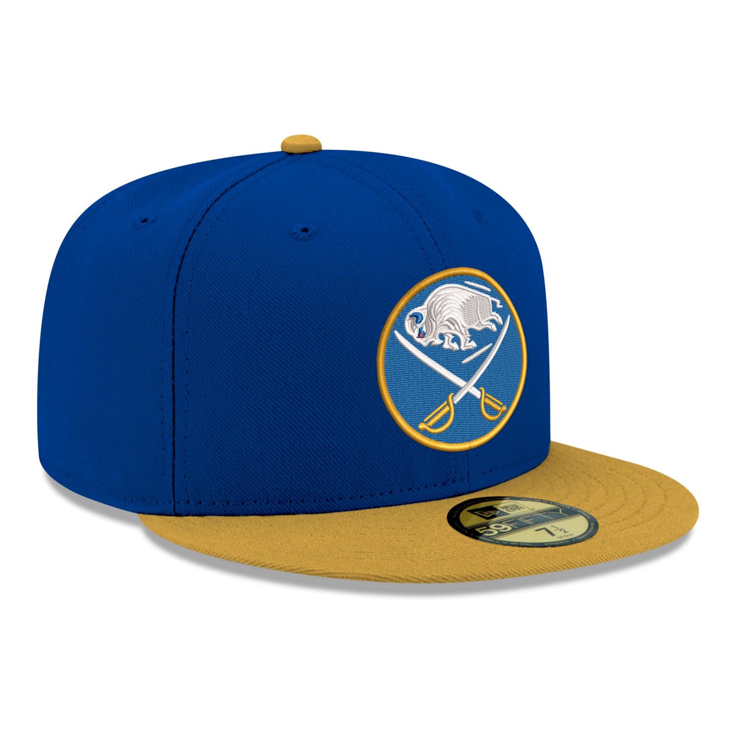 New Era Buffalo Sabres Core Logo Two-Tone 59FIFTY Fitted Hat - view number 3