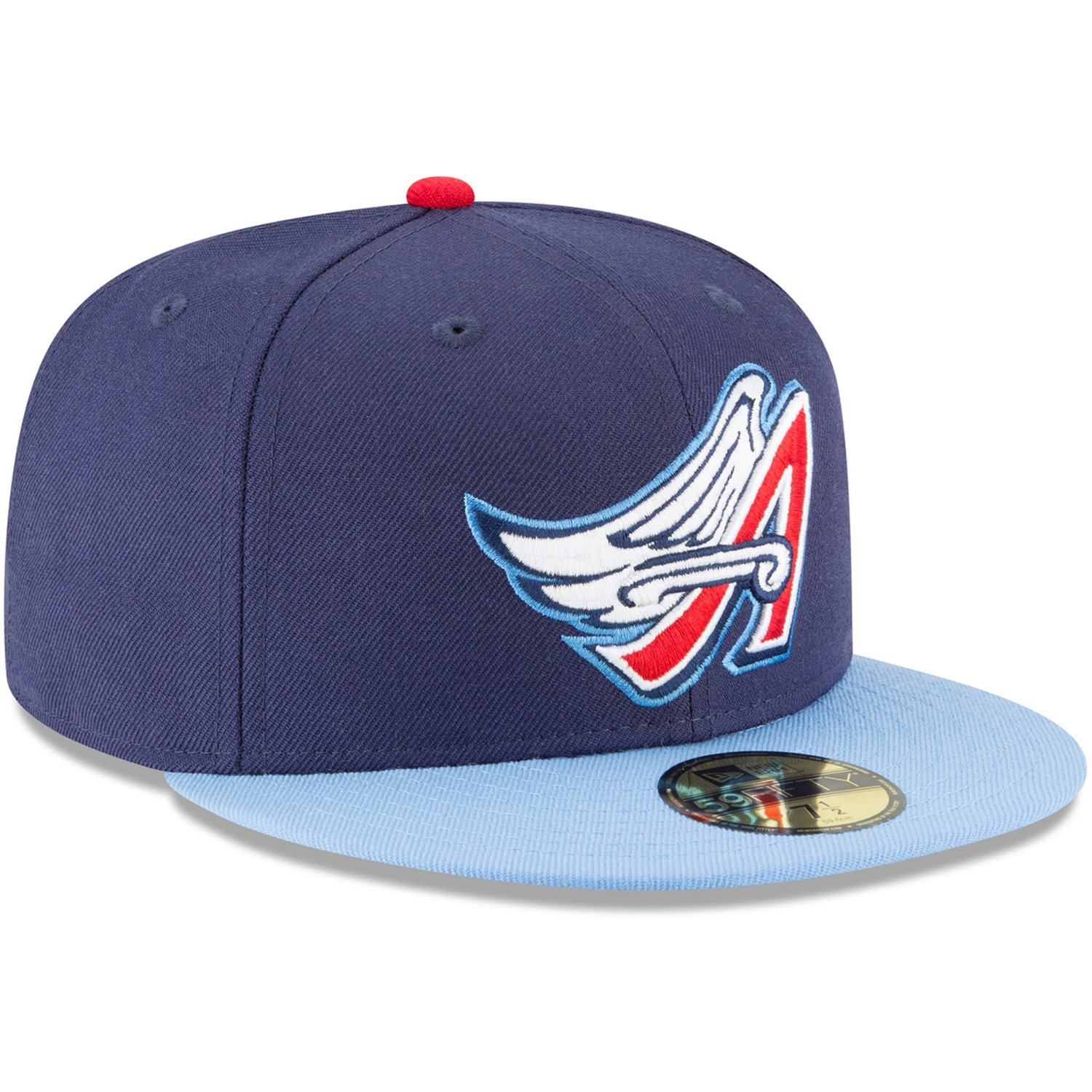 New Era California Angels Cooperstown Collection Wool 59FIFTY Fitted Hat - view number 3