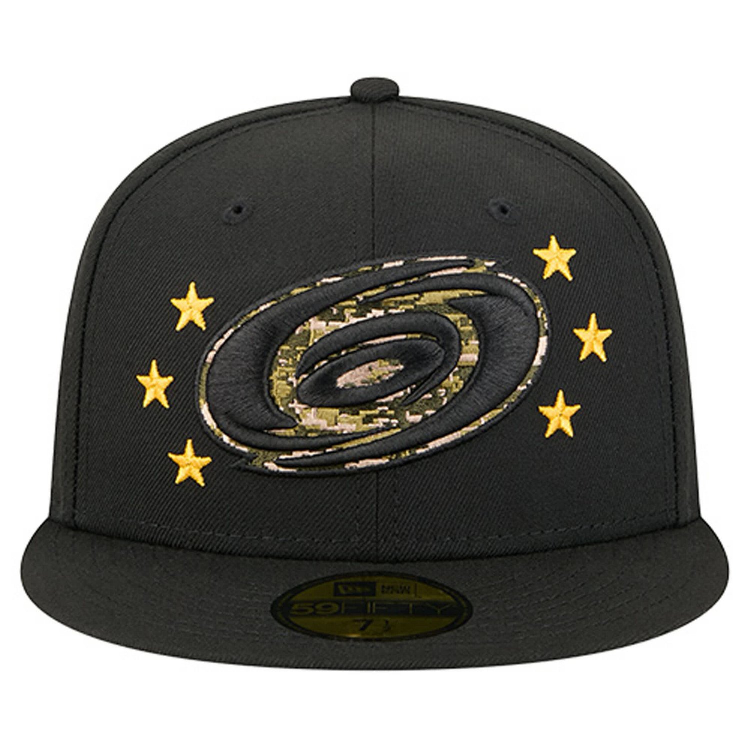New Era Carolina Hurricanes Military Appreciation Digital Camo Stars 59FIFTY Fitted Hat - view number 2