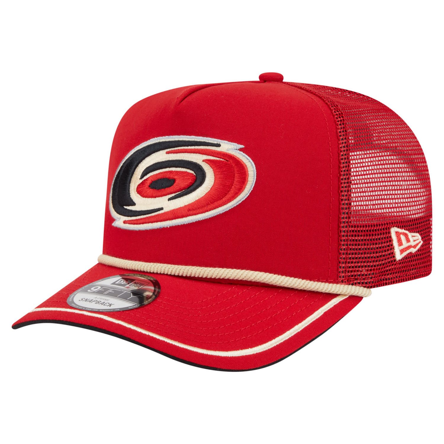 New Era Carolina Hurricanes Vintage Team Rope A-Frame 9FIFTY Snapback Hat