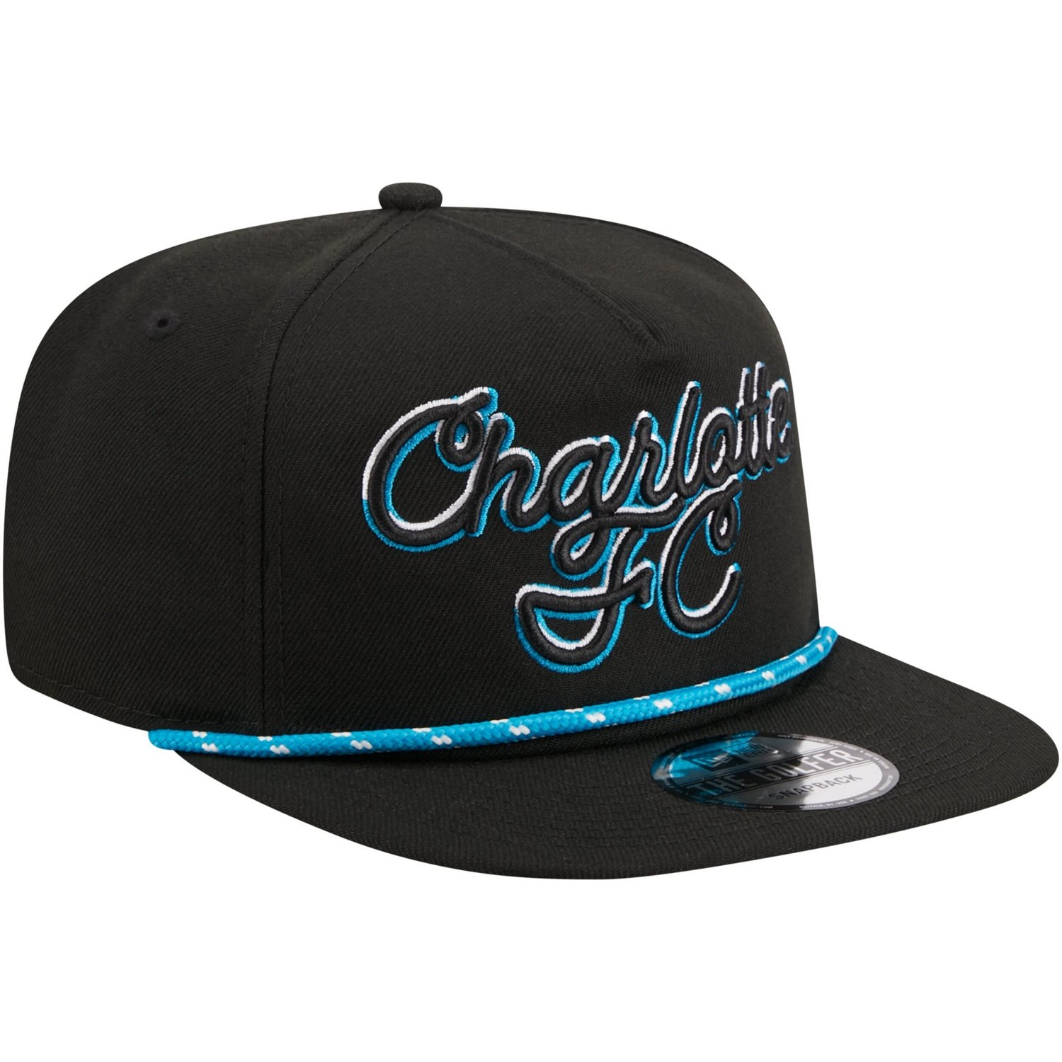 New Era Charlotte FC Script Golfer Adjustable Hat - view number 3