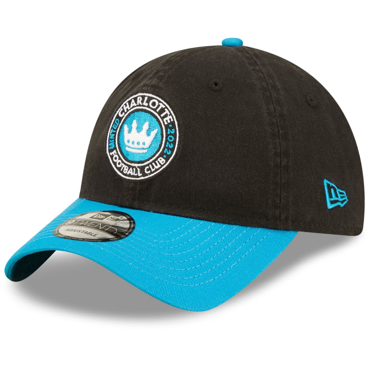 New Era Charlotte FC Team 9TWENTY Adjustable Hat - view number 1