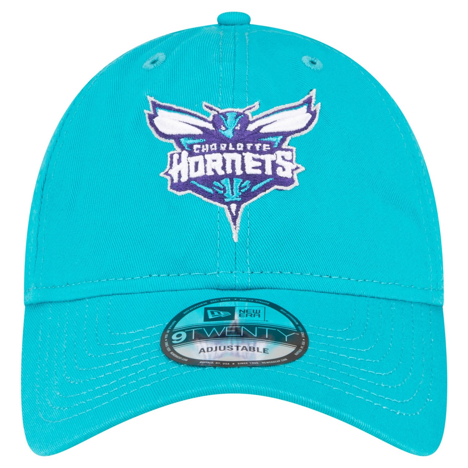New Era Charlotte Hornets Team 20 9TWENTY Adjustable Hat                                                                         - view number 2
