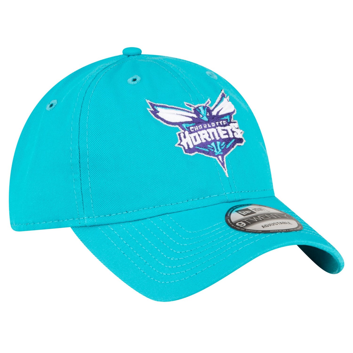 New Era Charlotte Hornets Team 20 9TWENTY Adjustable Hat                                                                         - view number 3