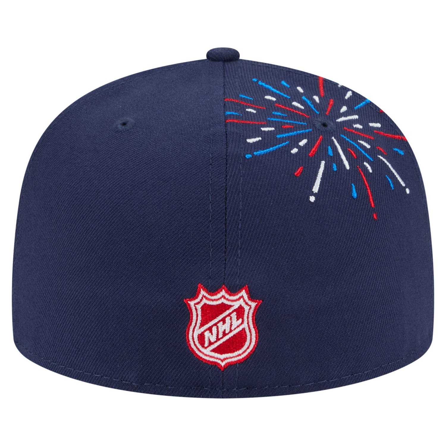 New Era Chicago Blackhawks Americana Fireworks 59FIFTY Fitted Hat - view number 4