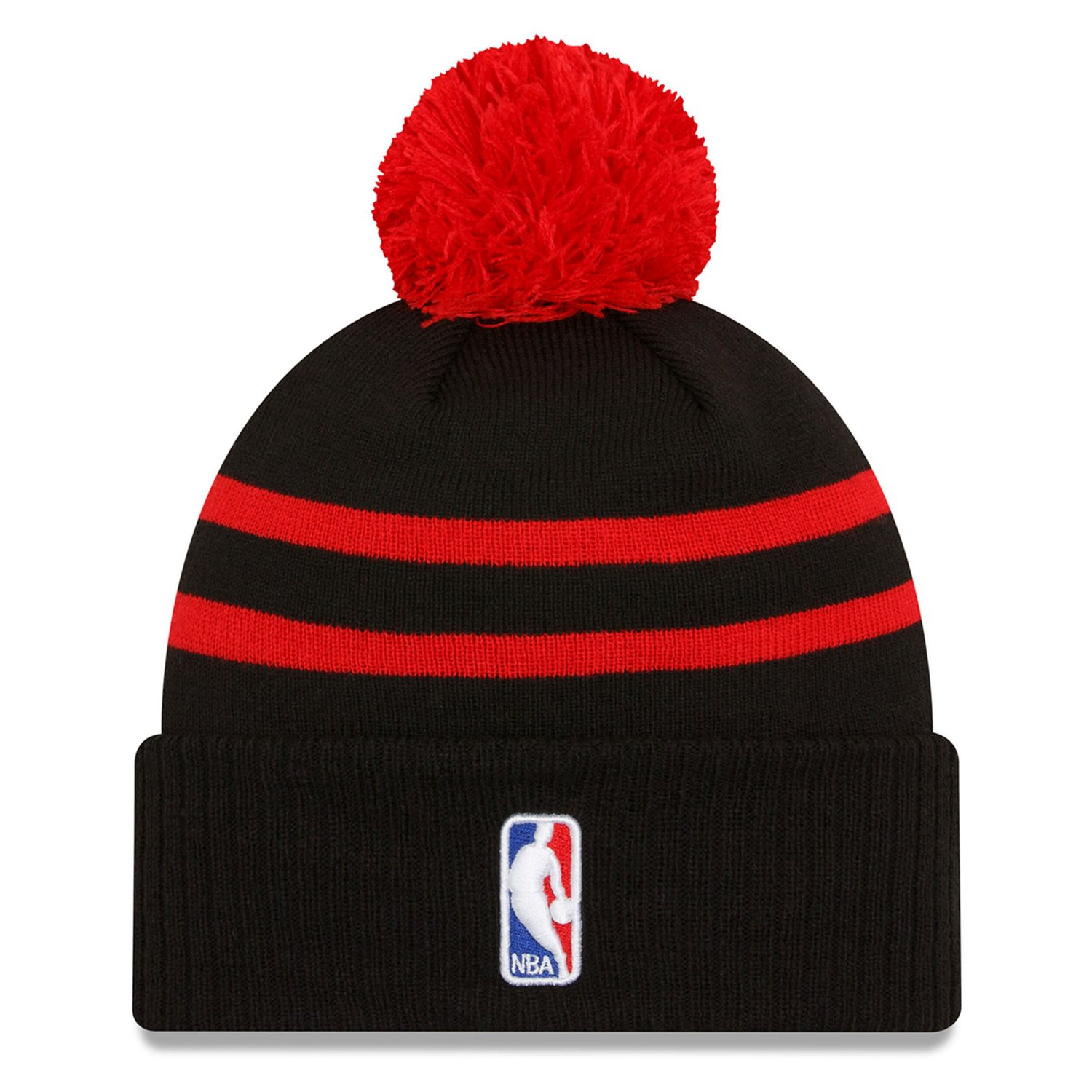 New Era Chicago Bulls 2023 24 City Edition Cuffed Pom Knit Hat - view number 2