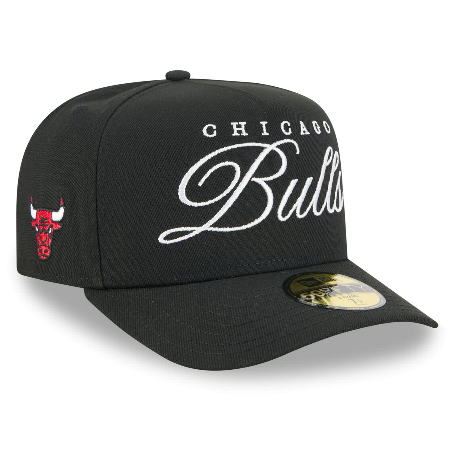 New Era Chicago Bulls 2025 NBA Draft A-Frame 59FIFTY Fitted Hat