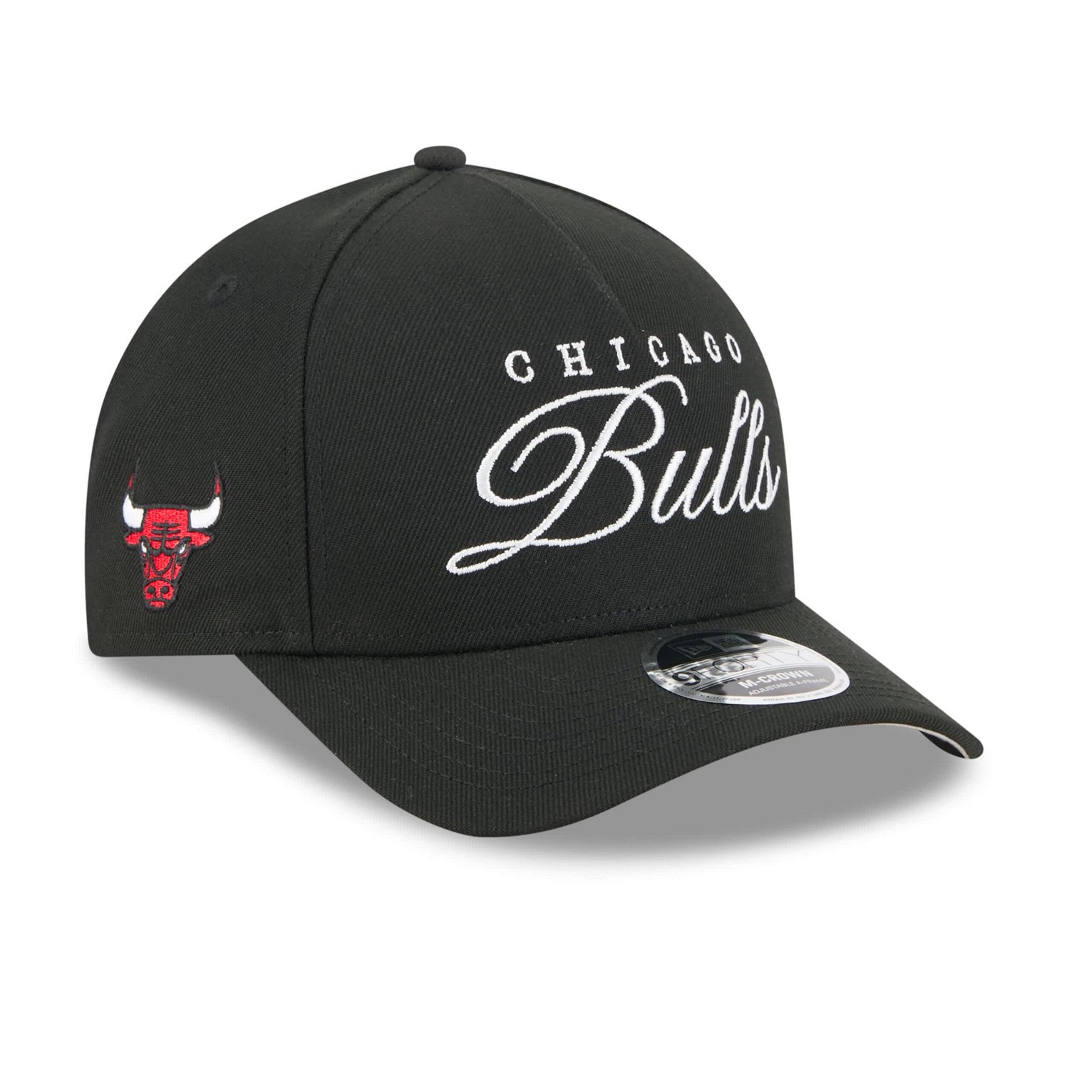 New Era Chicago Bulls 2025 NBA Draft M-Crown A-Frame 9FORTY Adjustable Hat