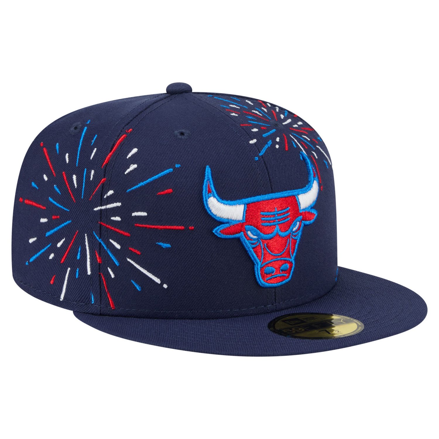 New Era Chicago Bulls Americana Fireworks 59FIFTY Fitted Hat - view number 2