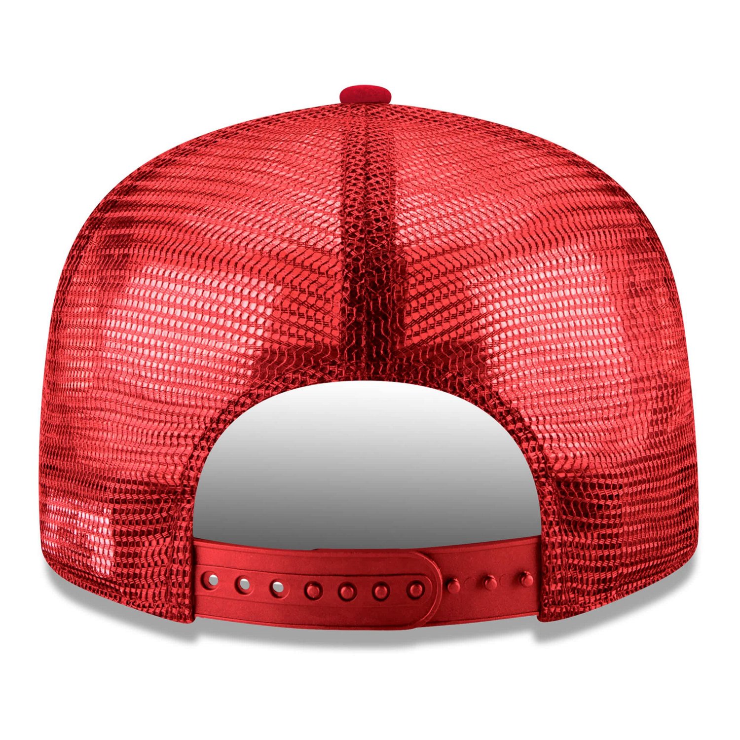 New Era Chicago Bulls Core Logo Meshback 9FIFTY Snapback Hat - view number 4