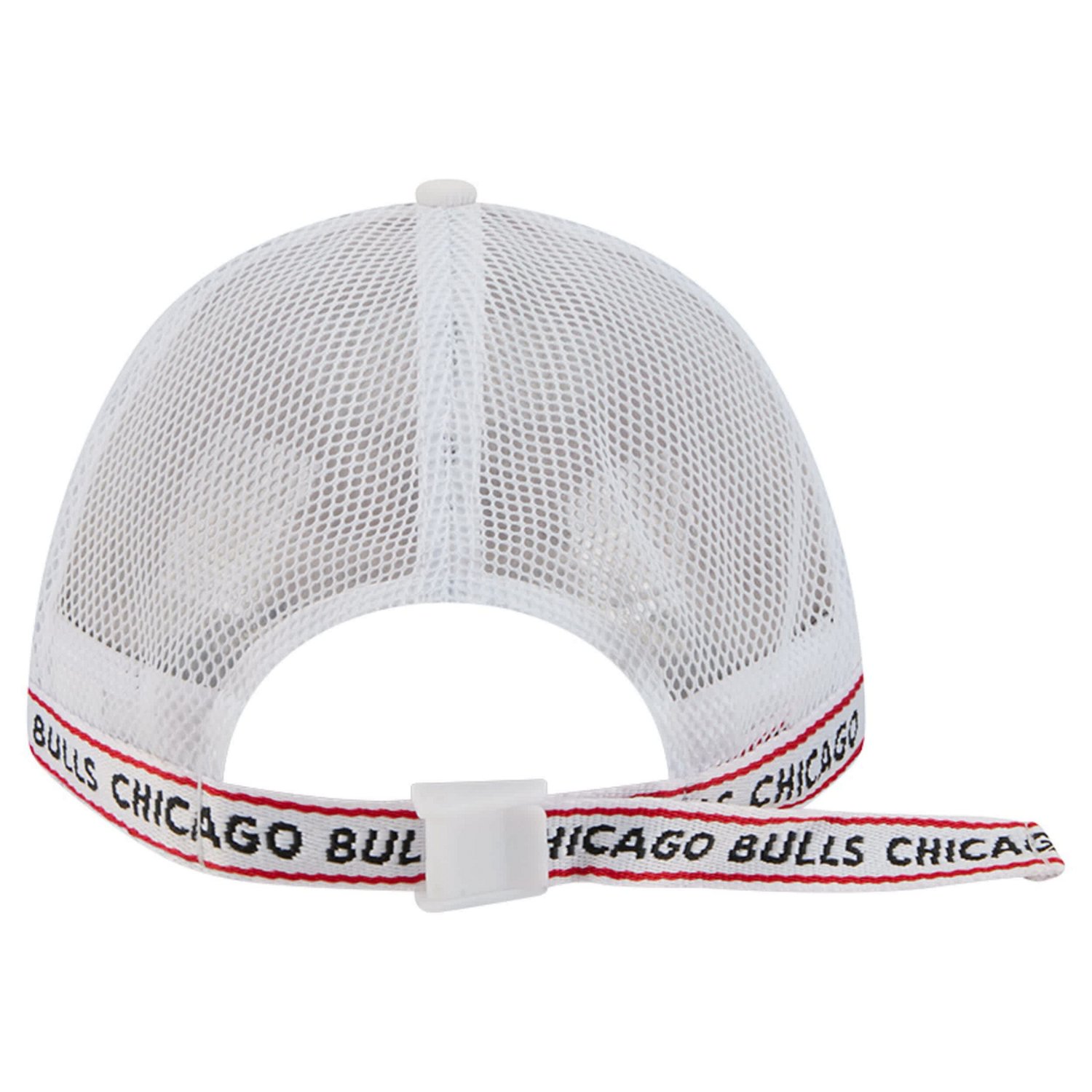 New Era Chicago Bulls Featherweight Team Tape 9FORTY M-Crown A-Frame Adjustable Hat - view number 4