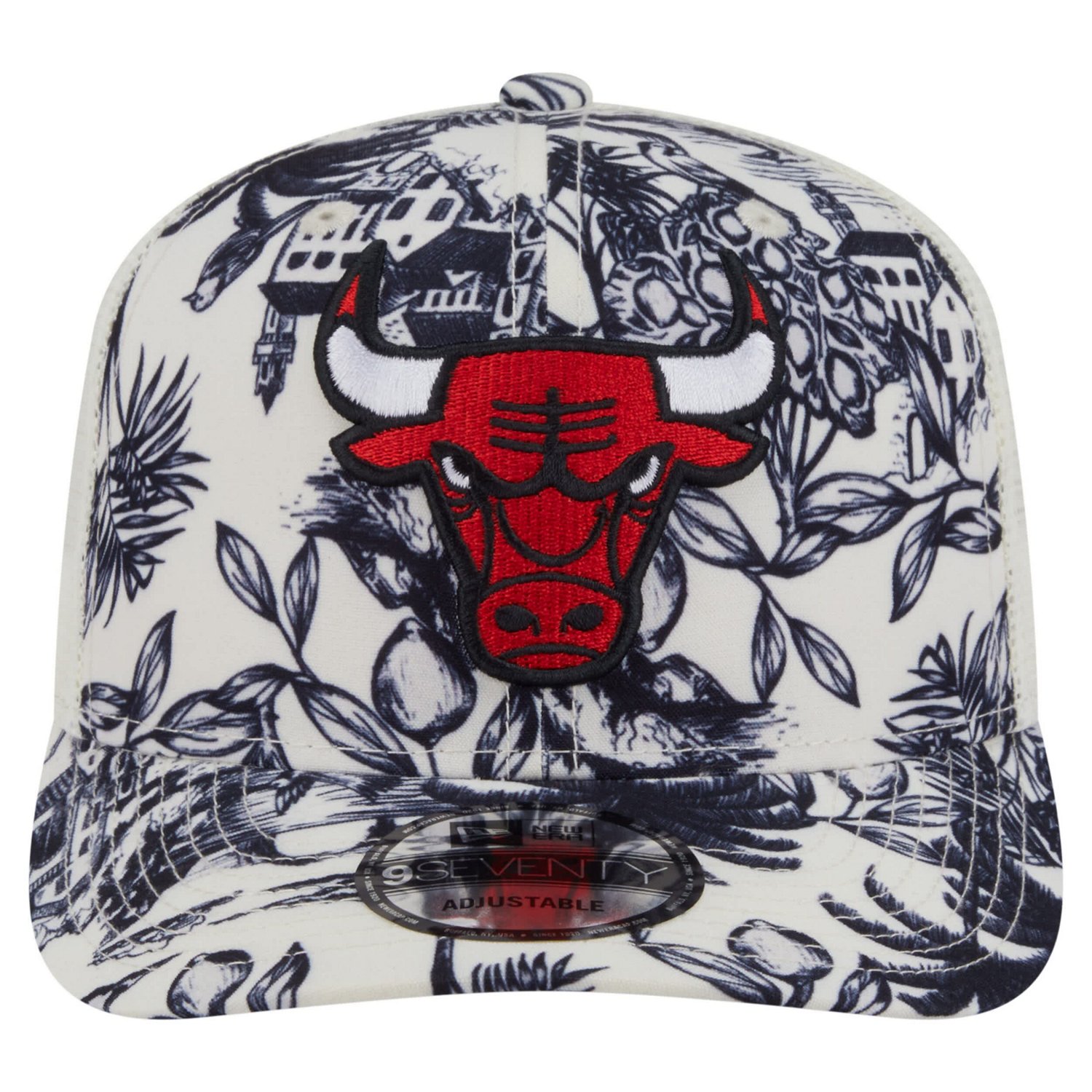 New Era Chicago Bulls Lemon Tree 9SEVENTY Adjustable Hat - view number 2