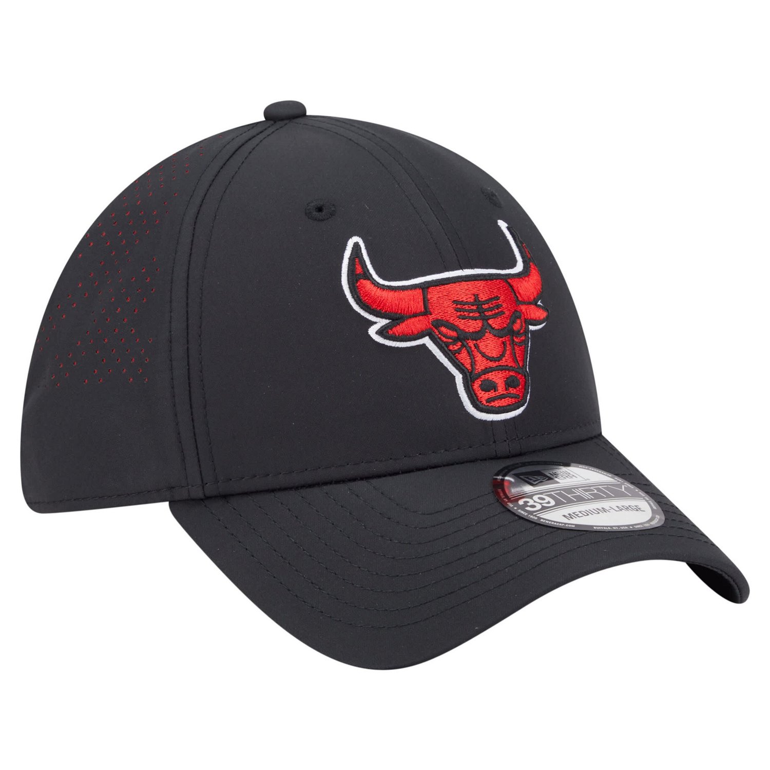 New Era Chicago Bulls Night 39THIRTY Flex Hat - view number 3