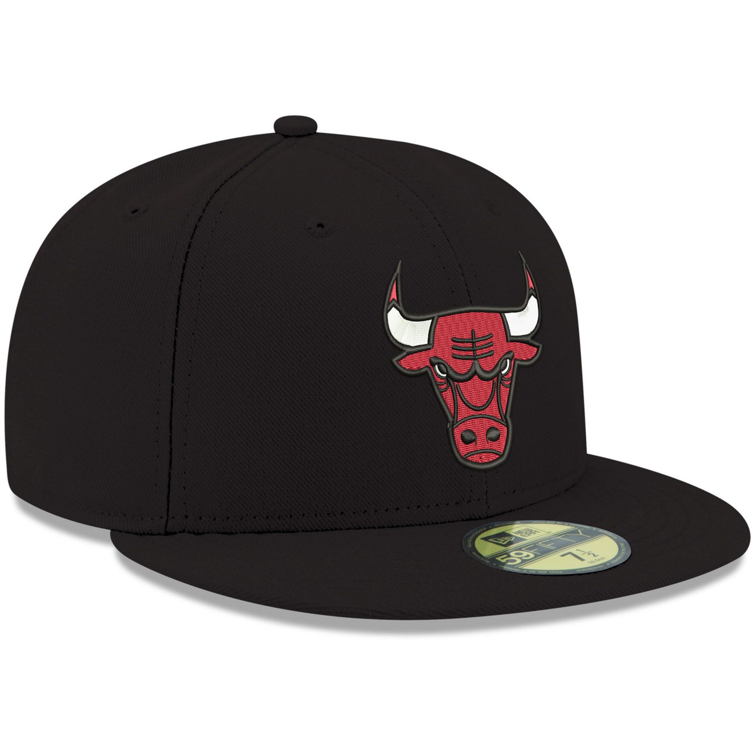 New Era Chicago Bulls Official Team Color 59FIFTY Fitted Hat - view number 3