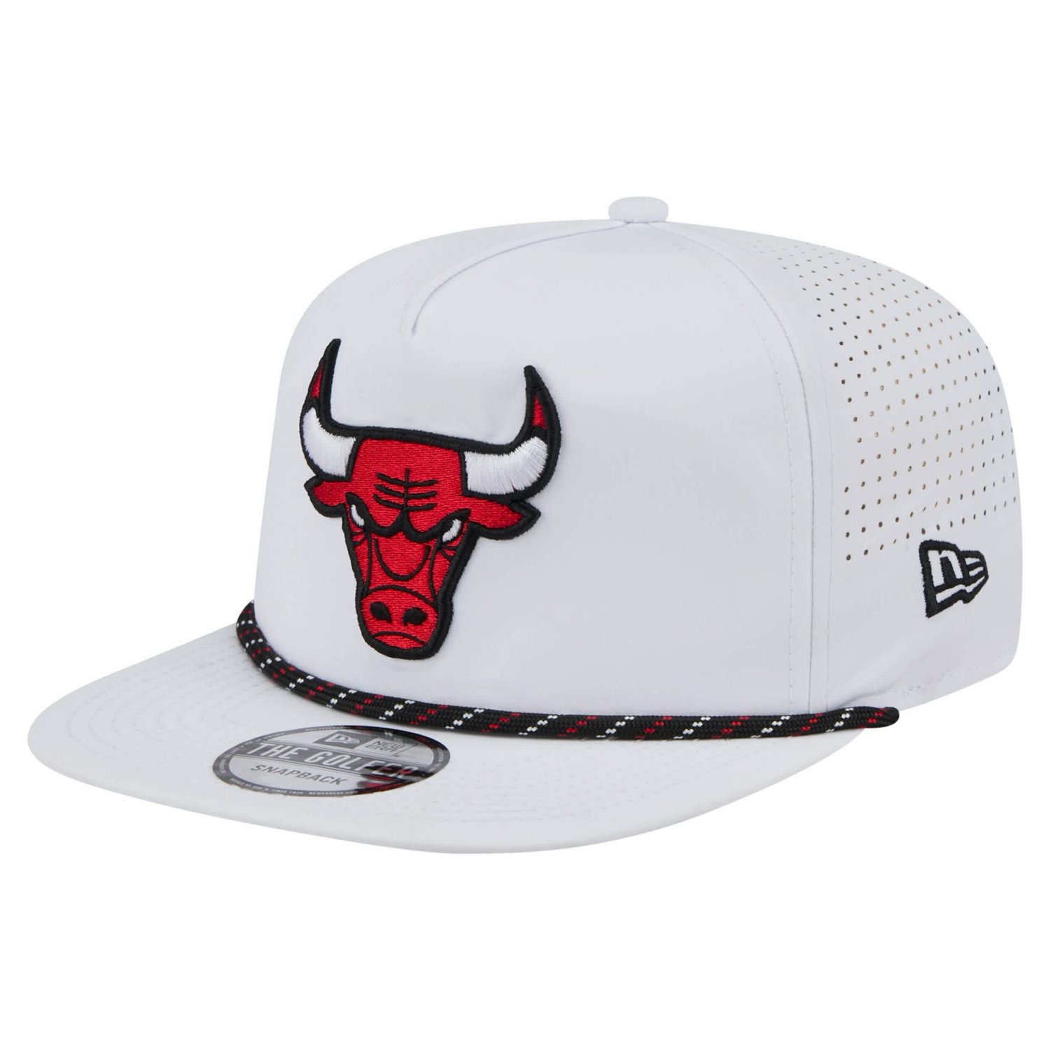 New Era Chicago Bulls Performance Rope Golfer Adjustable Hat - view number 3
