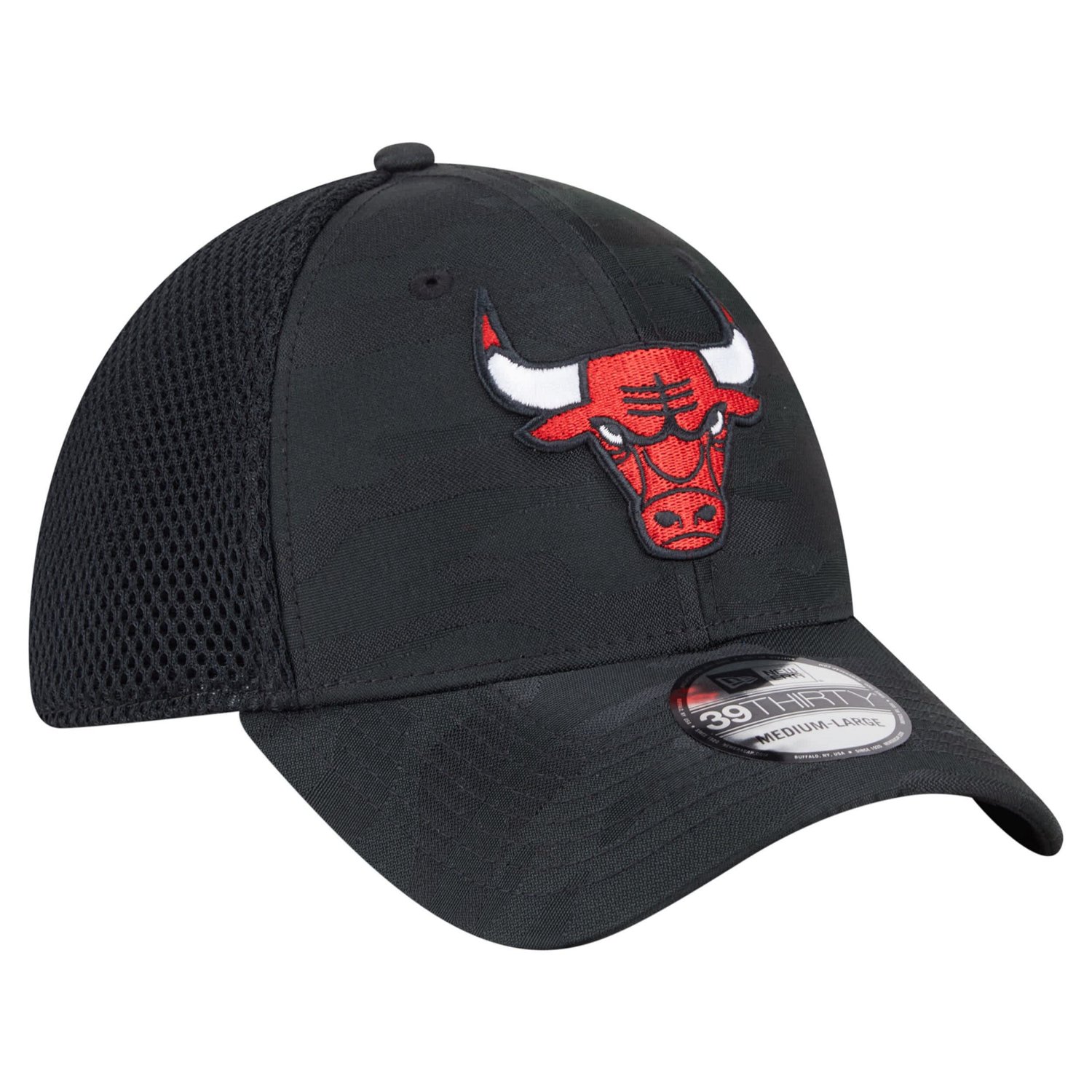 New Era Chicago Bulls Subtle Camo 39THIRTY Flex Hat
