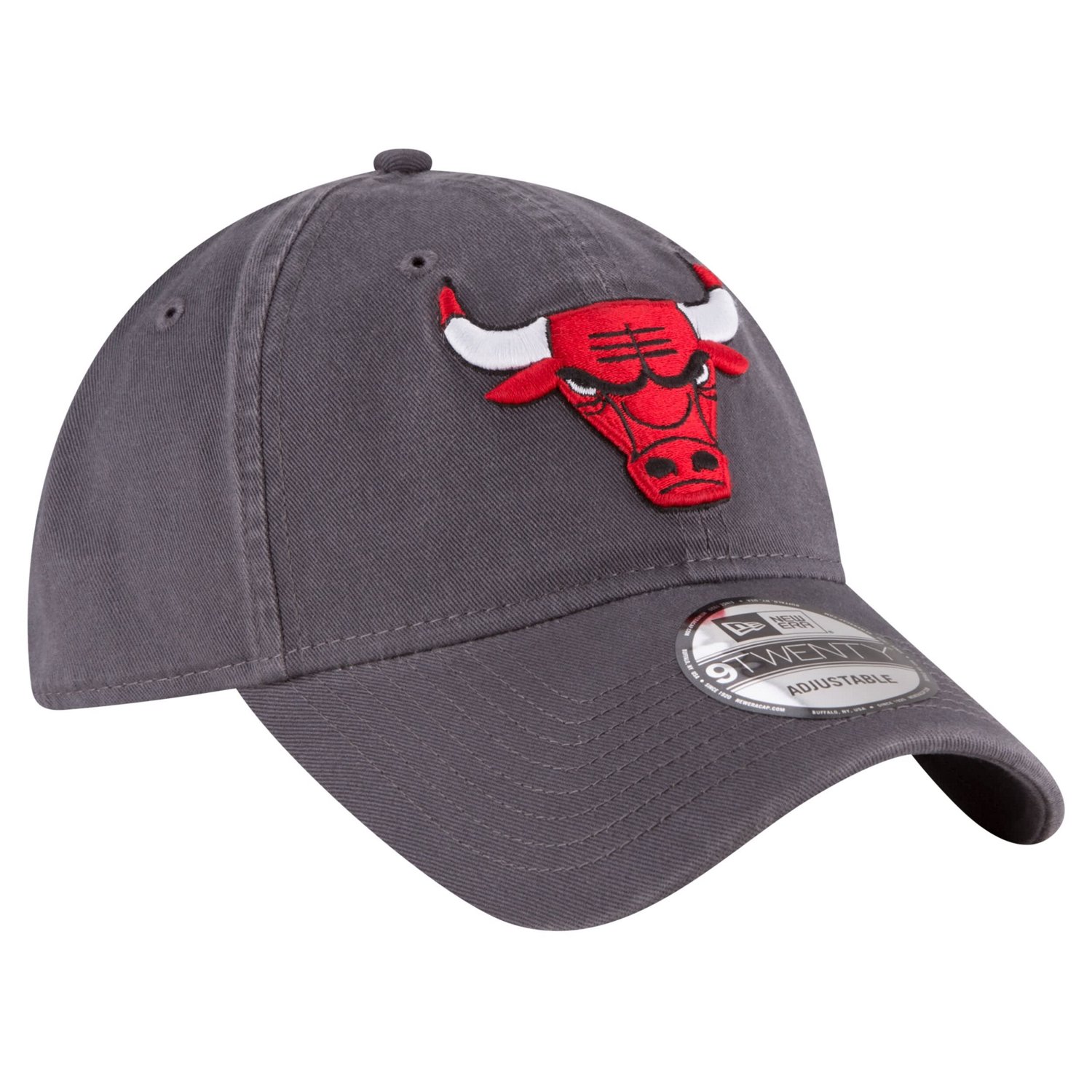 New Era Chicago Bulls Team 20 9TWENTY Adjustable Hat - view number 3
