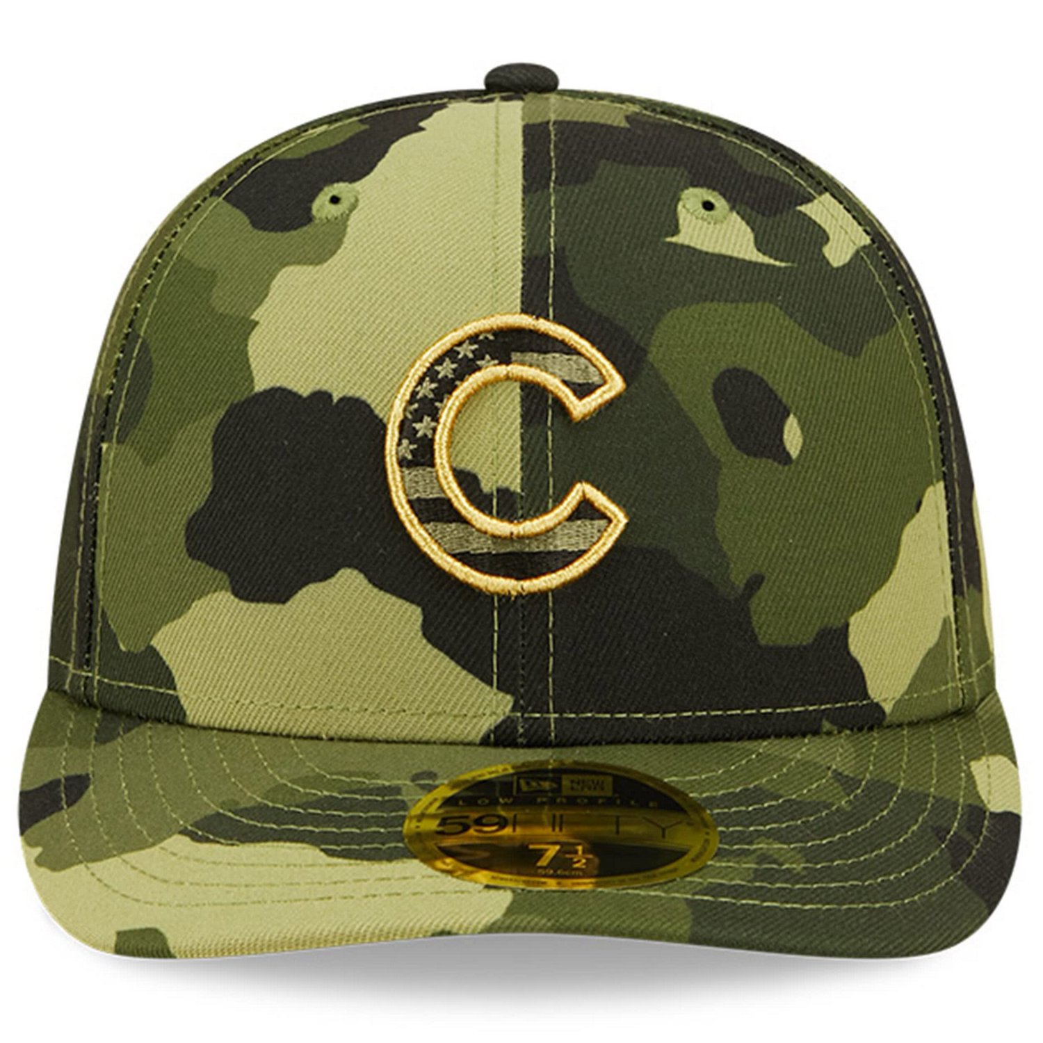 New Era Chicago Cubs 2022 Armed Forces Day On-Field Low Profile 59FIFTY