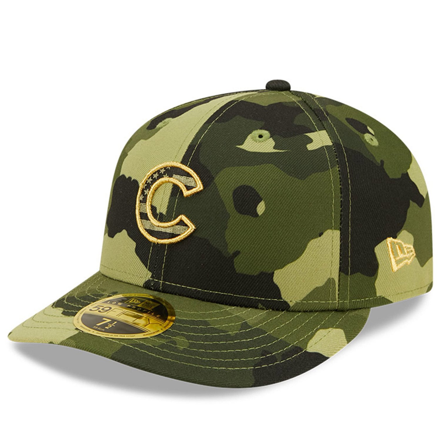 New Era Chicago Cubs 2022 Armed Forces Day On-Field Low Profile 59FIFTY