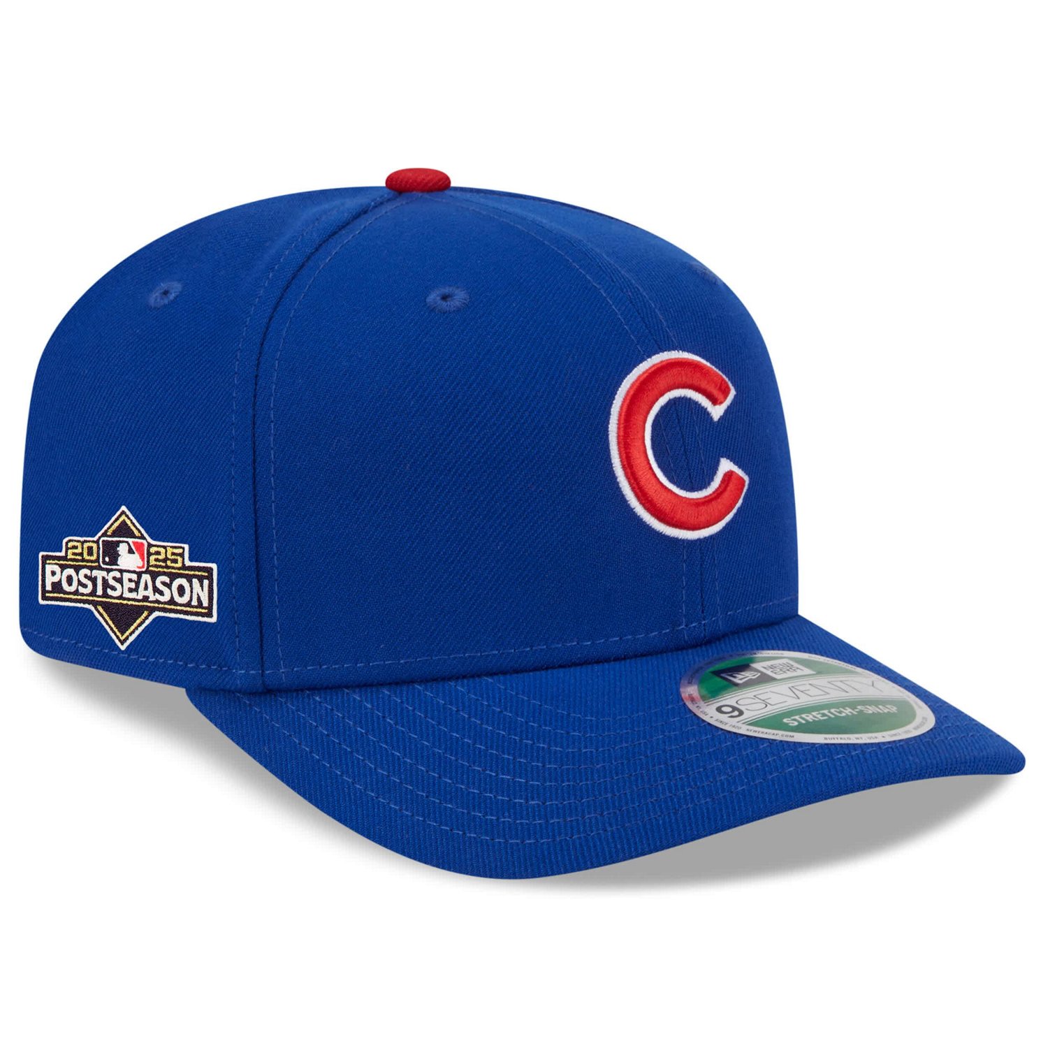 New Era Chicago Cubs 2025 MLB Postseason Side Patch 9SEVENTY Adjustable Hat