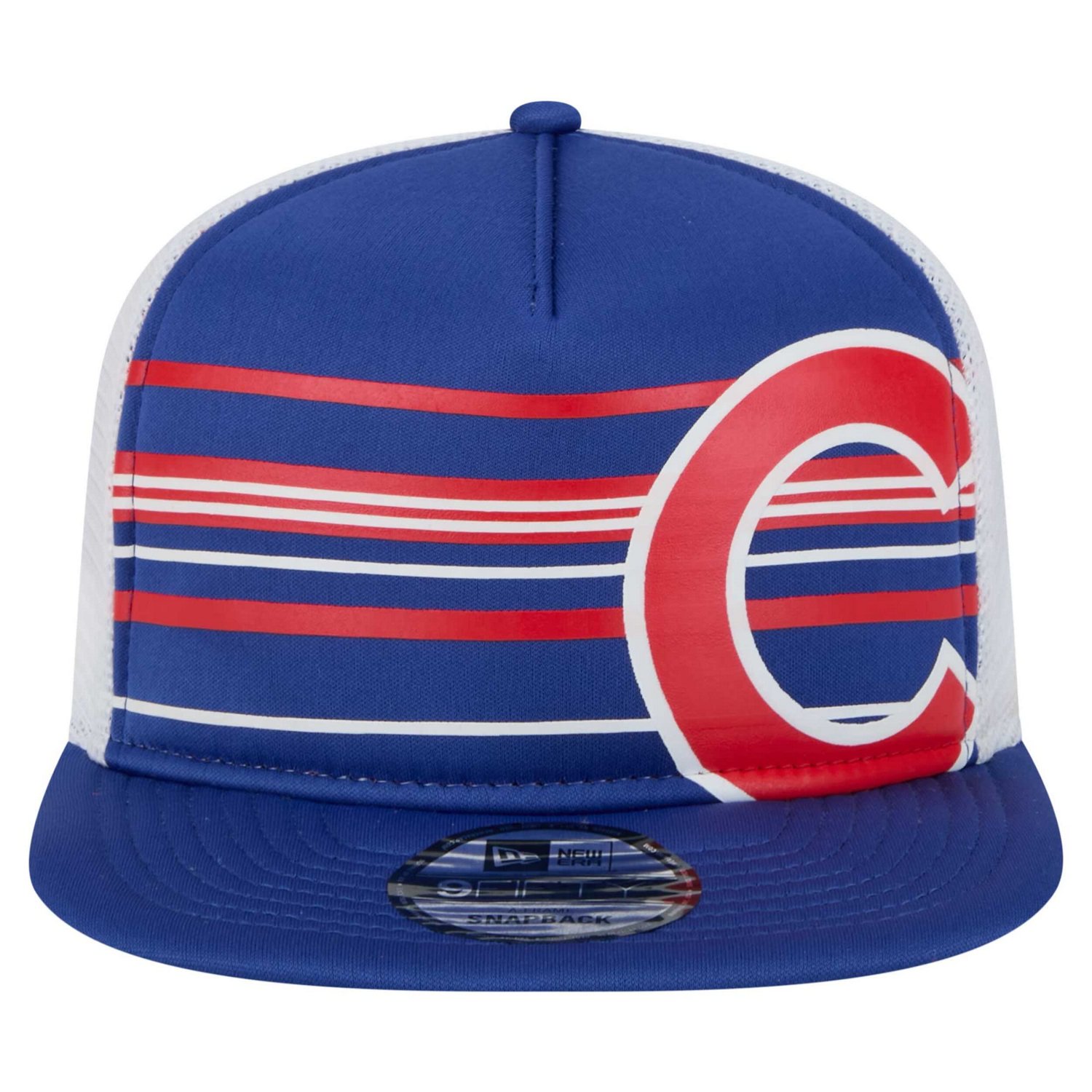 New Era Chicago Cubs 9FIFTY A-Frame Trucker Snapback Hat - view number 2