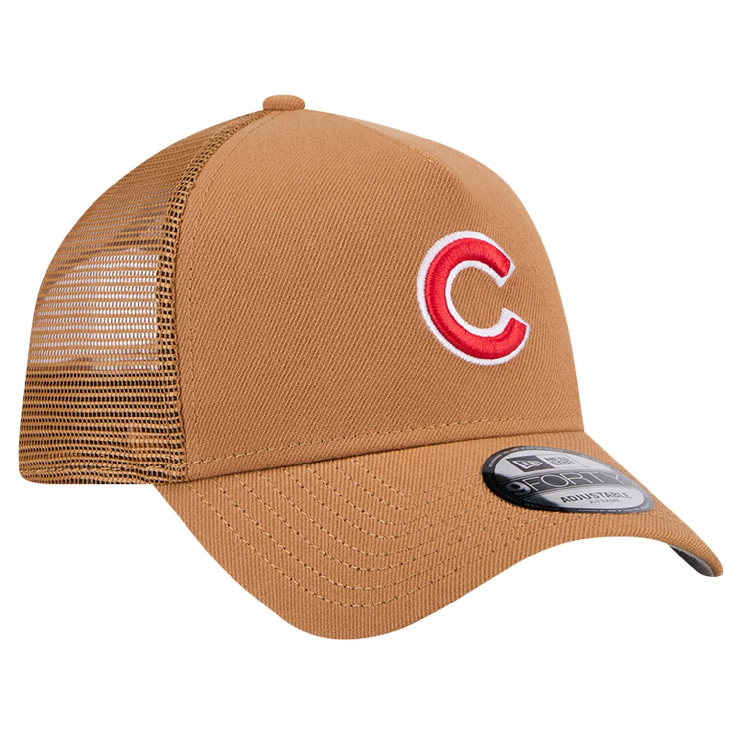 New Era Chicago Cubs A-Frame Trucker 9FORTY Adjustable Hat