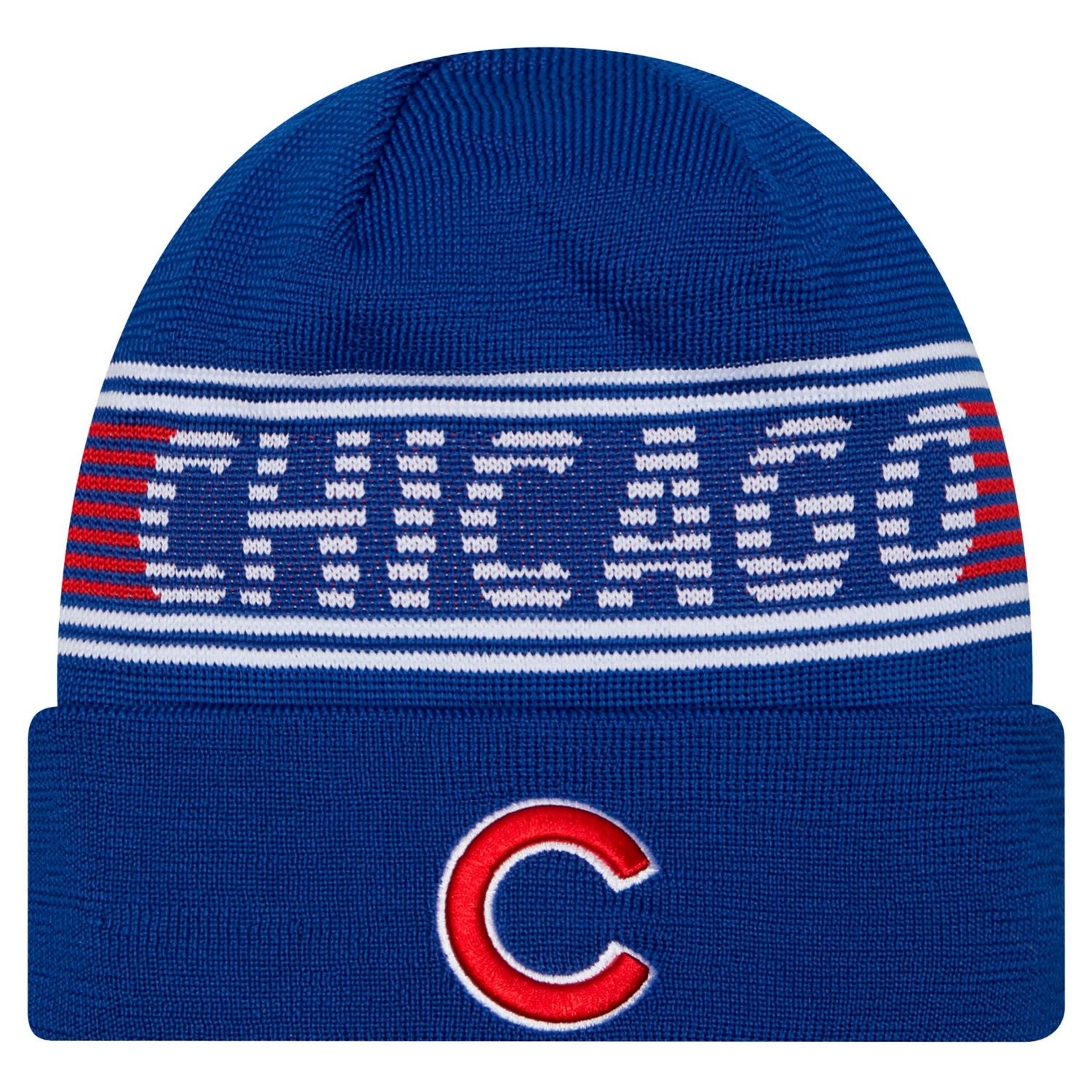 New Era Chicago Cubs Authentic Collection Cuffed Knit Hat