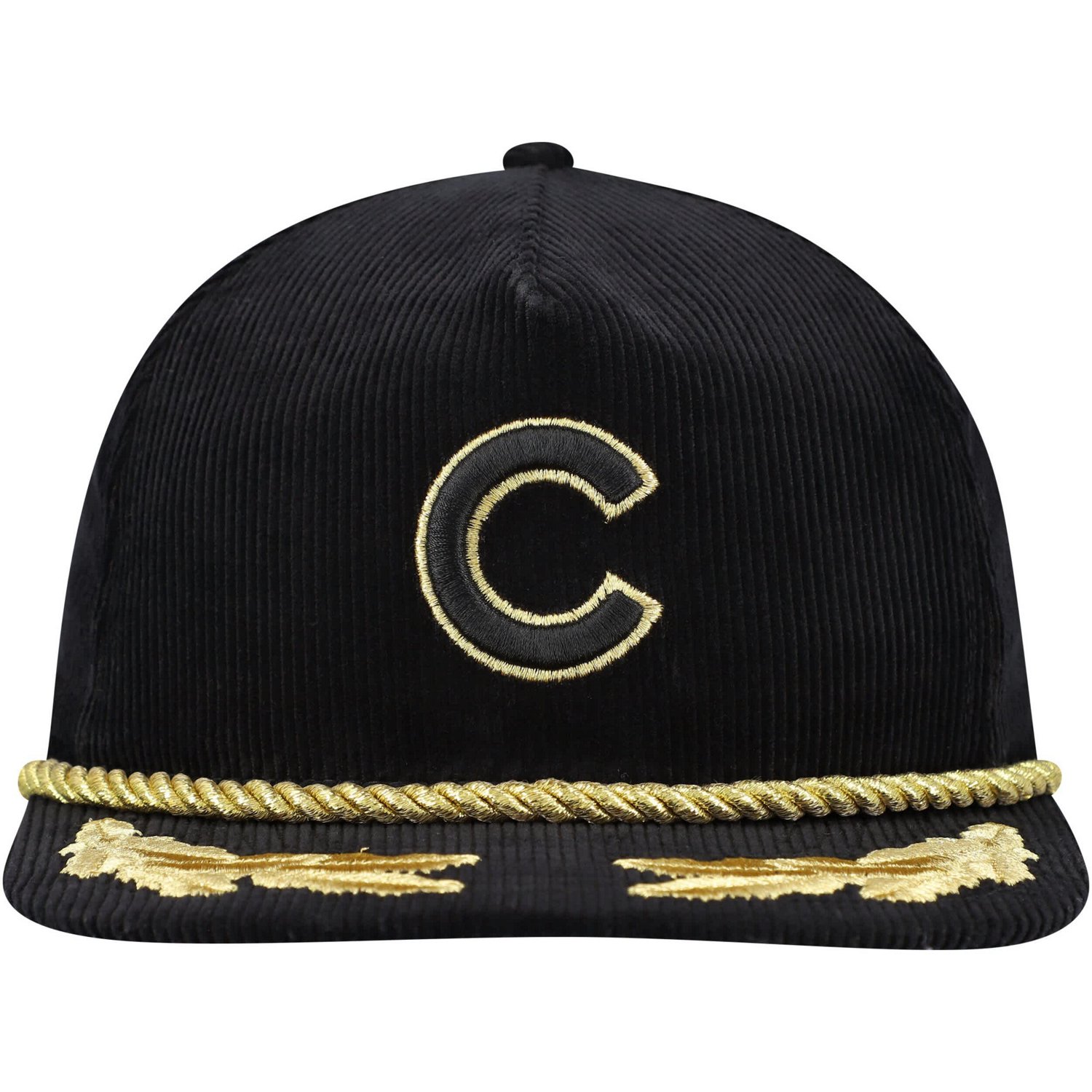 New Era Chicago Cubs Corduroy Filigree Golfer Adjustable Hat - view number 2