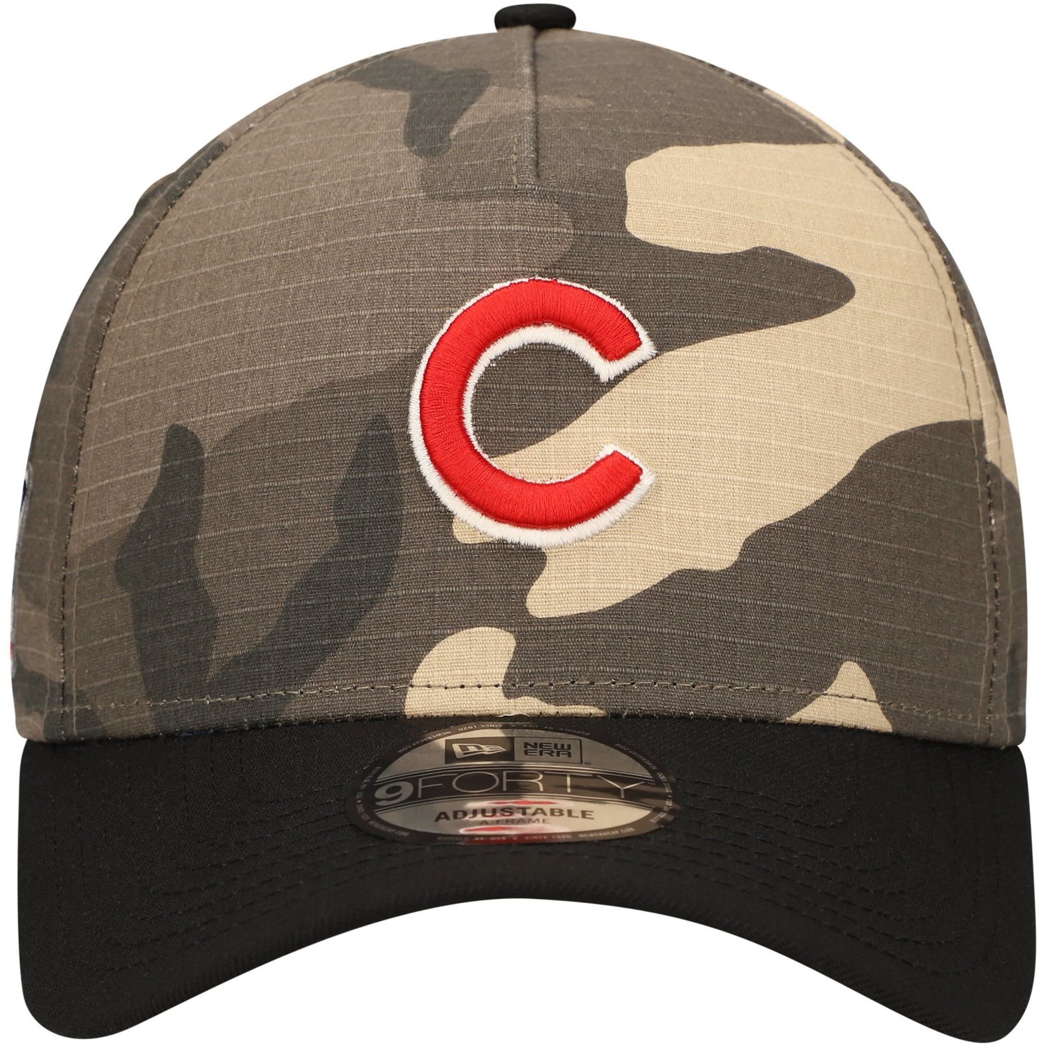 New Era Chicago Cubs Crown A-Frame 9FORTY Adjustable Hat - view number 2