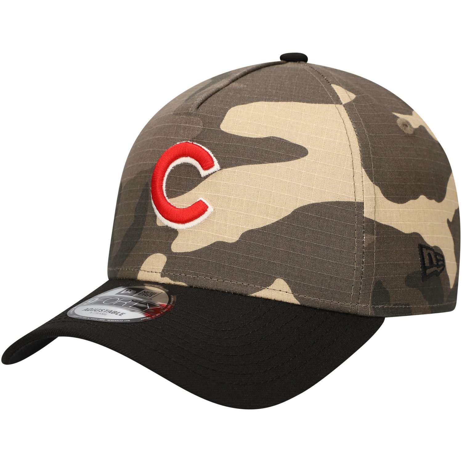 New Era Chicago Cubs Crown A-Frame 9FORTY Adjustable Hat - view number 3