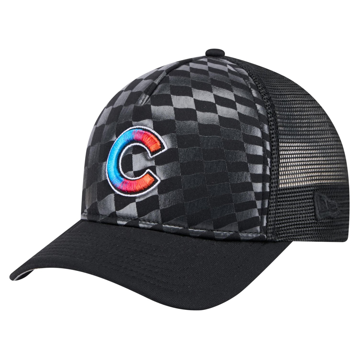 New Era Chicago Cubs Gradient 9FORTY A-Frame M-Crown Trucker Adjustable Hat