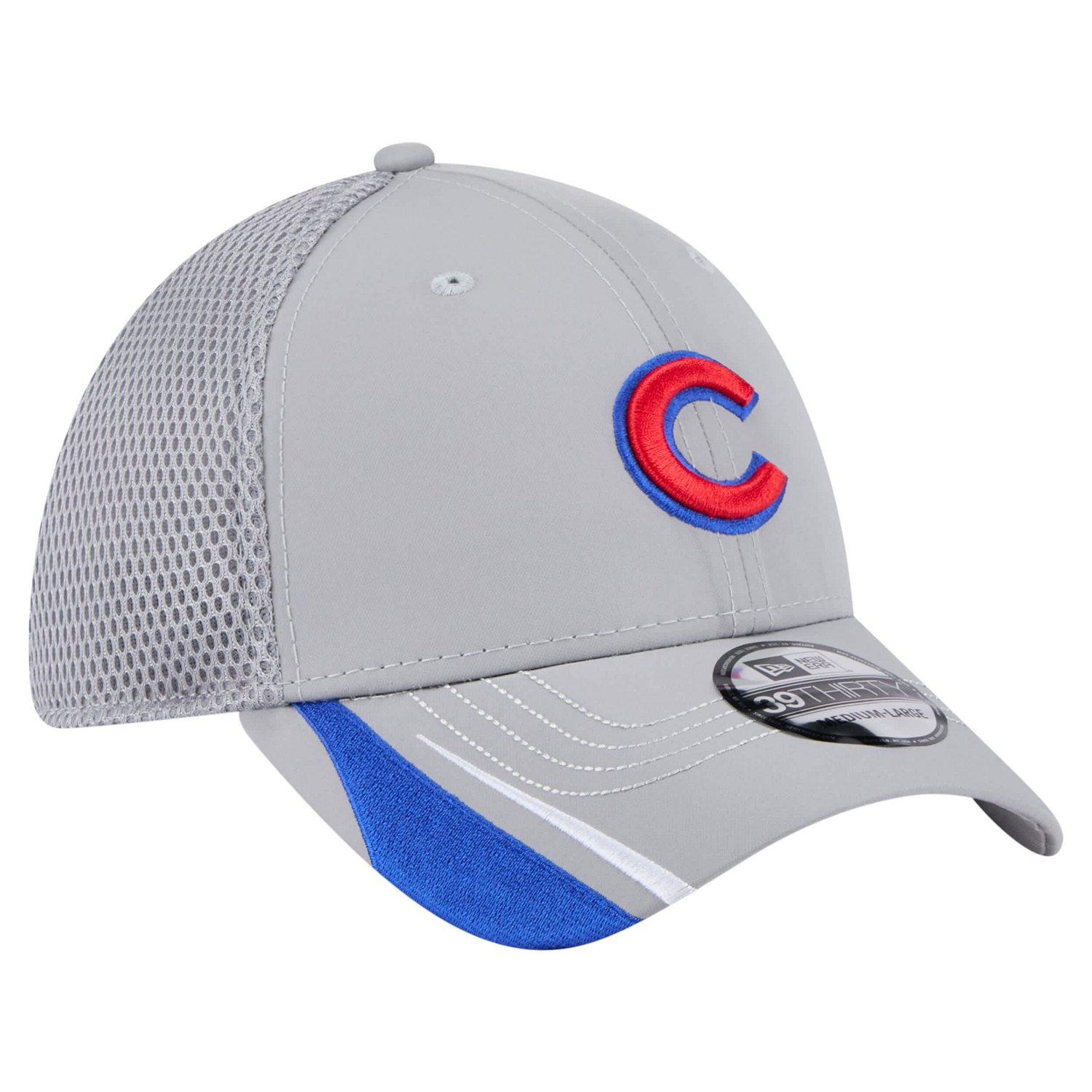 New Era Chicago Cubs Linear 39THIRTY Flex-Fit Hat - view number 3